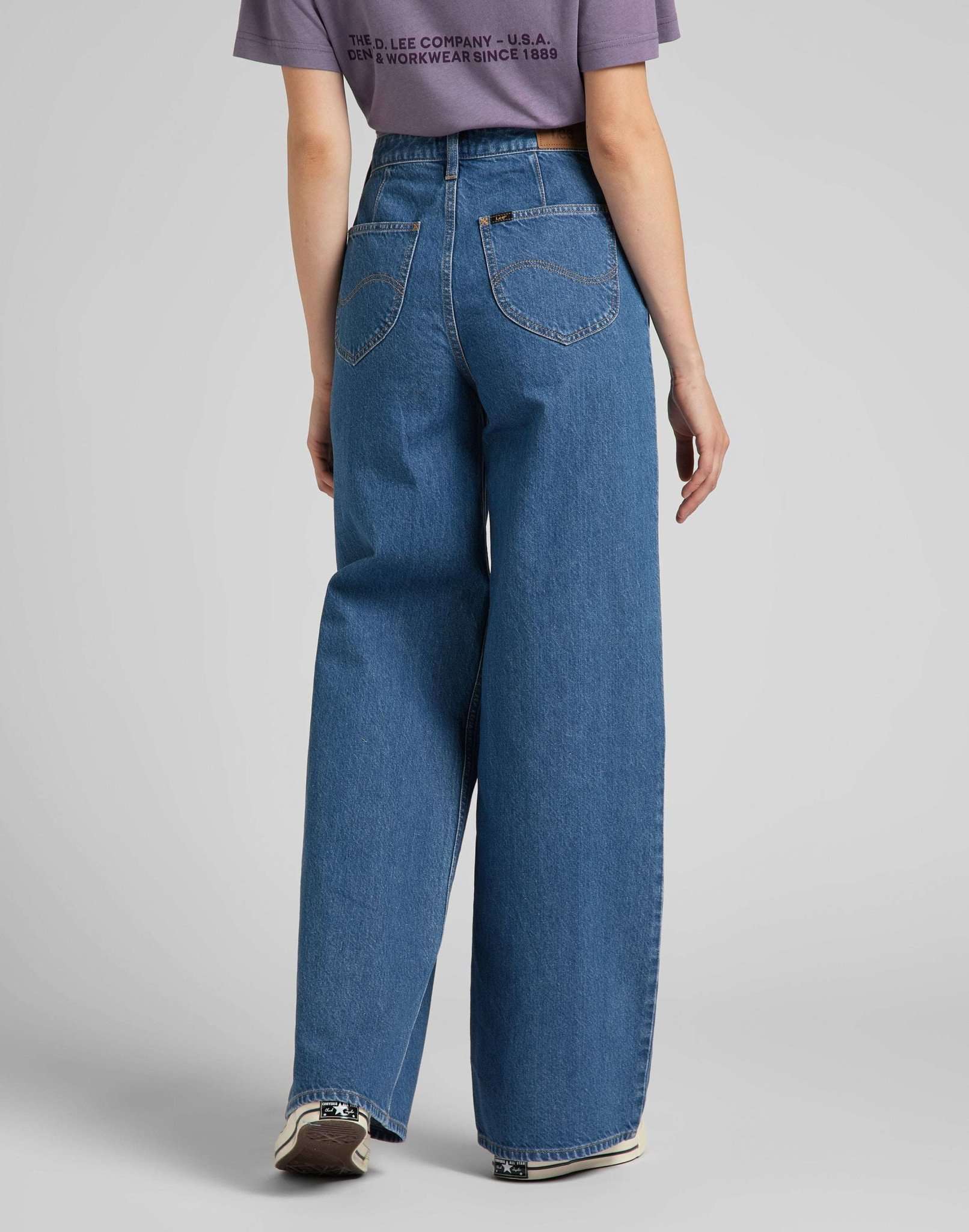 Stella A Line in Stonewash Ava Jeans Lee