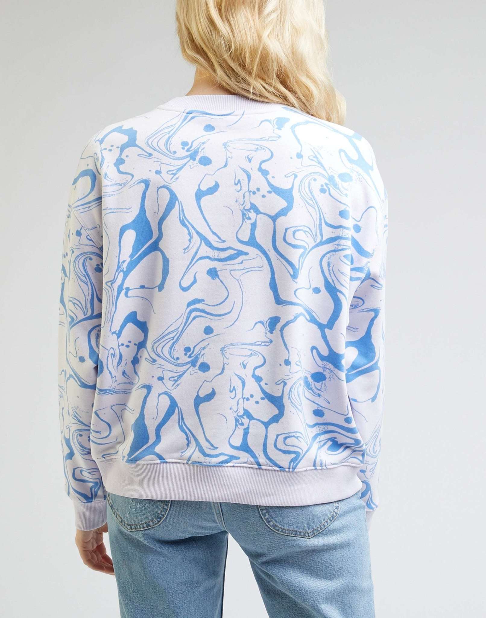 Cropped Sweatshirt in Gardenia Sweatshirts Lee