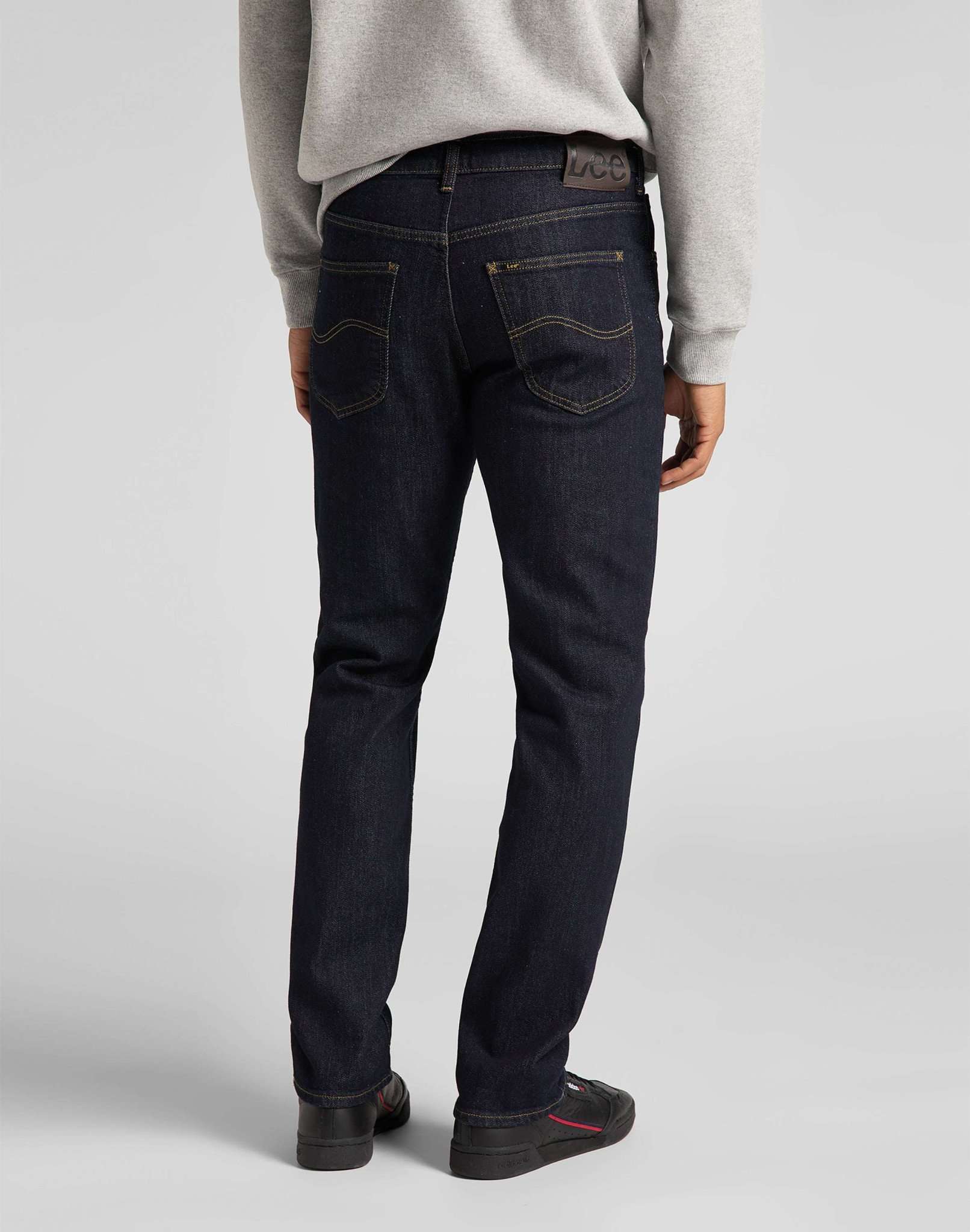 Brooklyn Straight in Rinse Jeans Lee