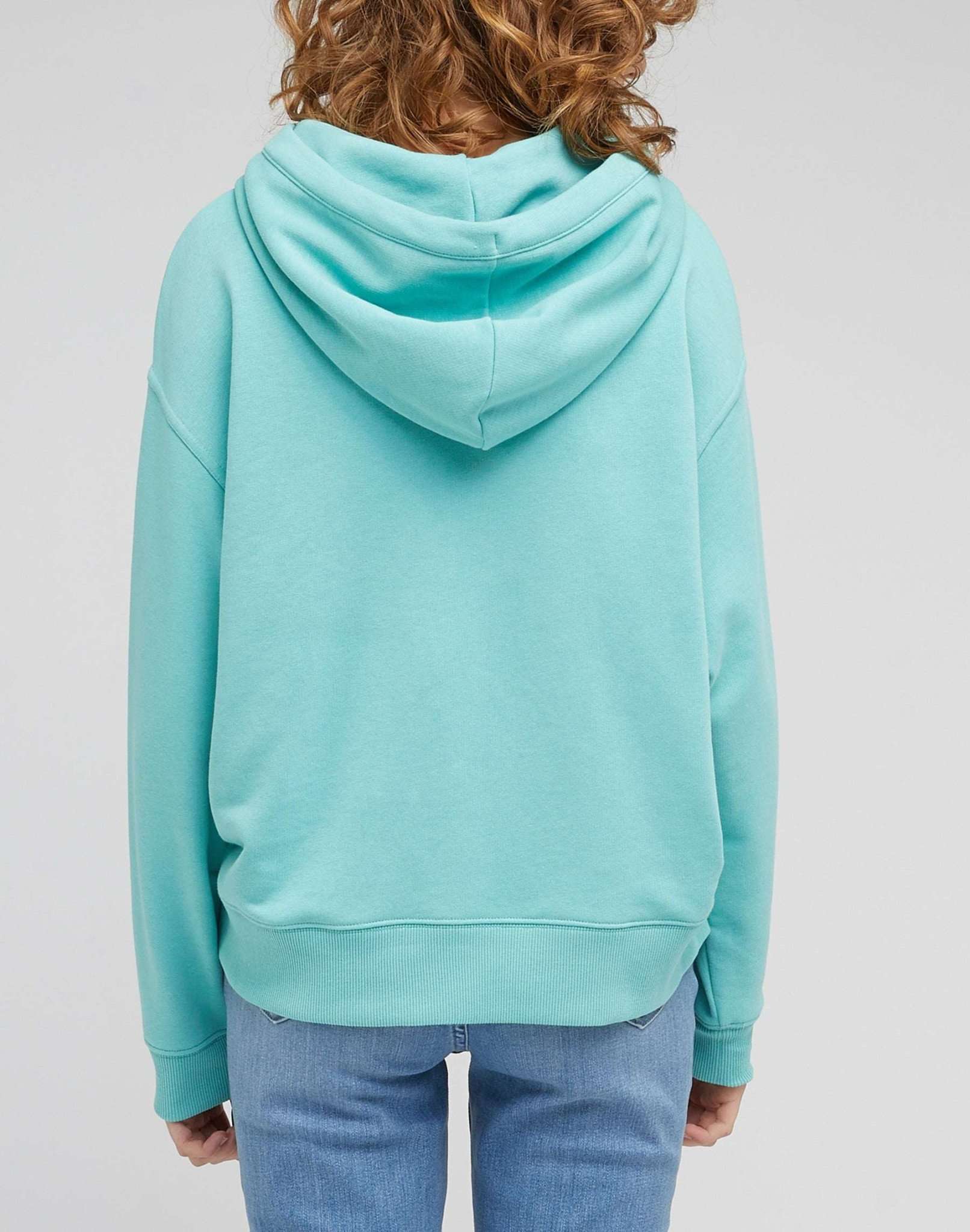 Essential Hoodie in Dusty Jade Kapuzenpullover Lee