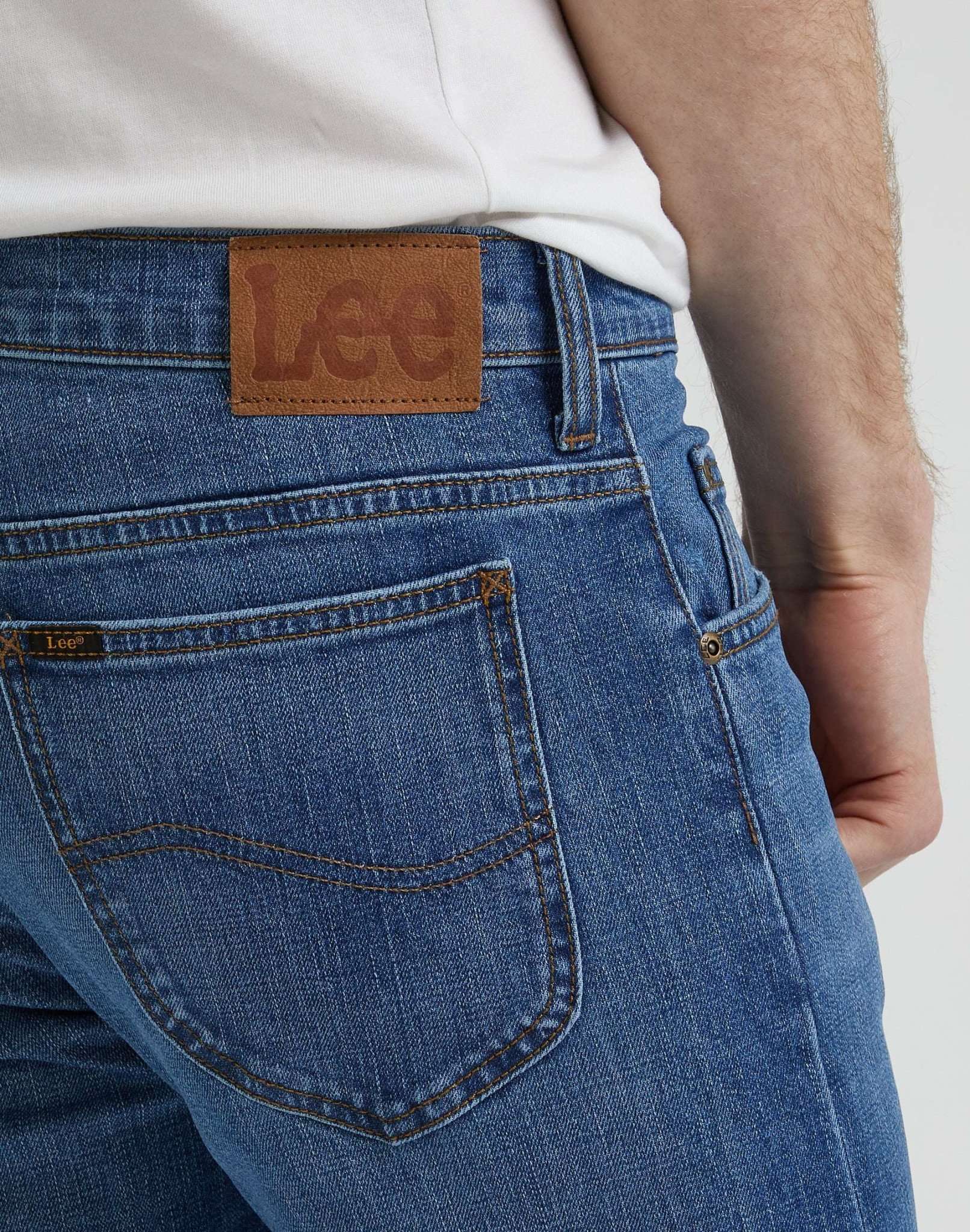 Rider in Moody Blue Used Jeans Lee