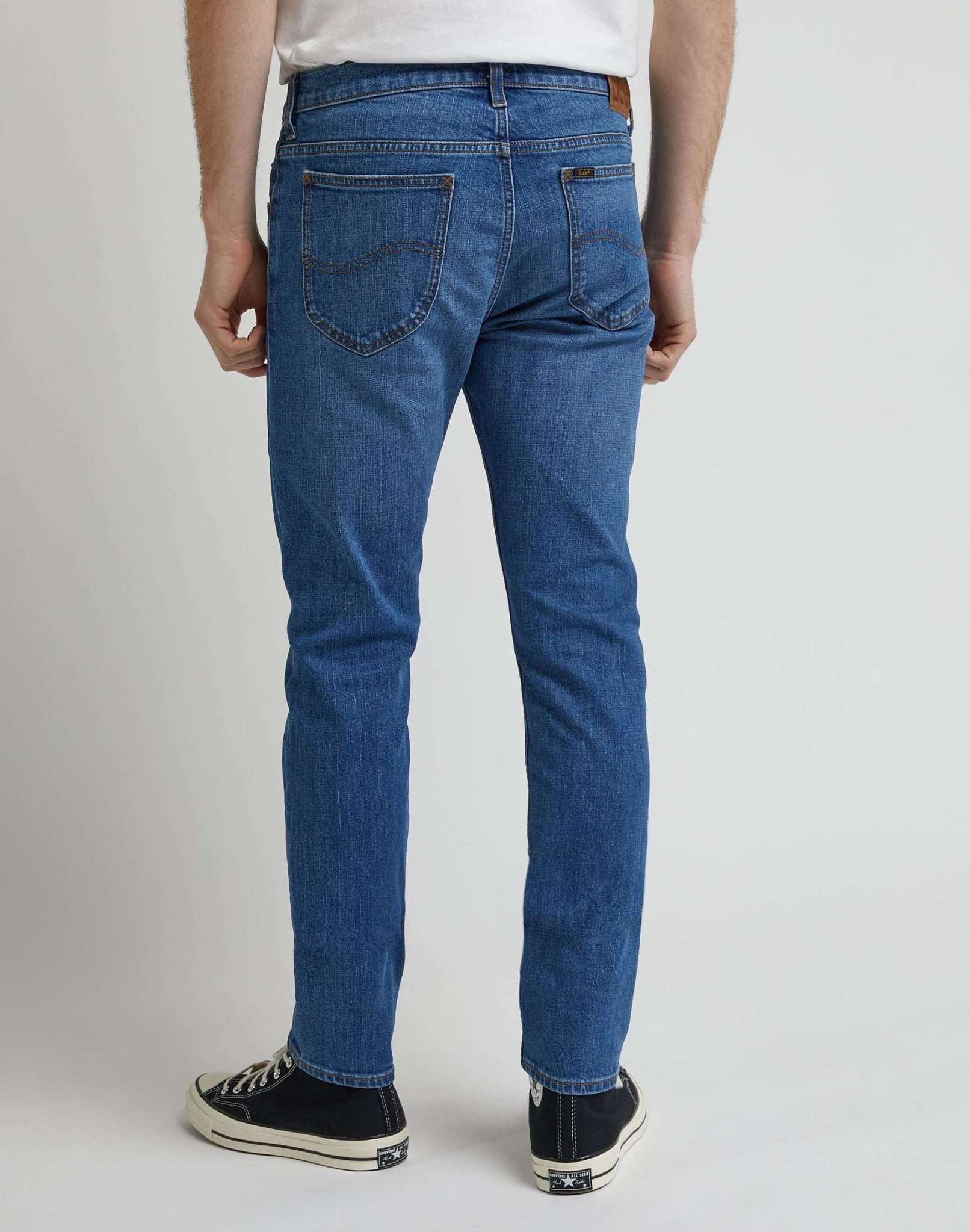 Rider in Moody Blue Used Jeans Lee