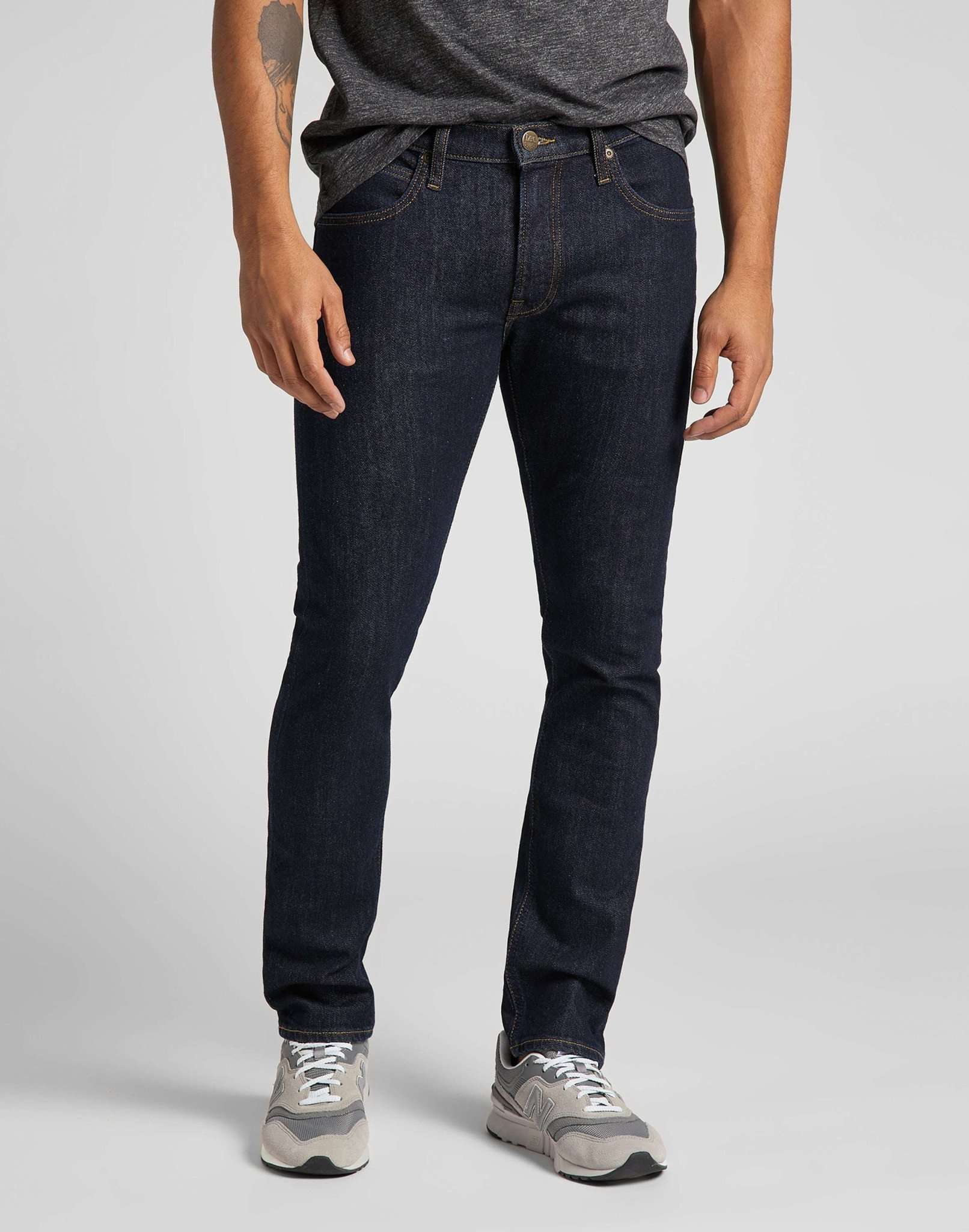 Luke Low Stretch in Rinse Jeans Lee