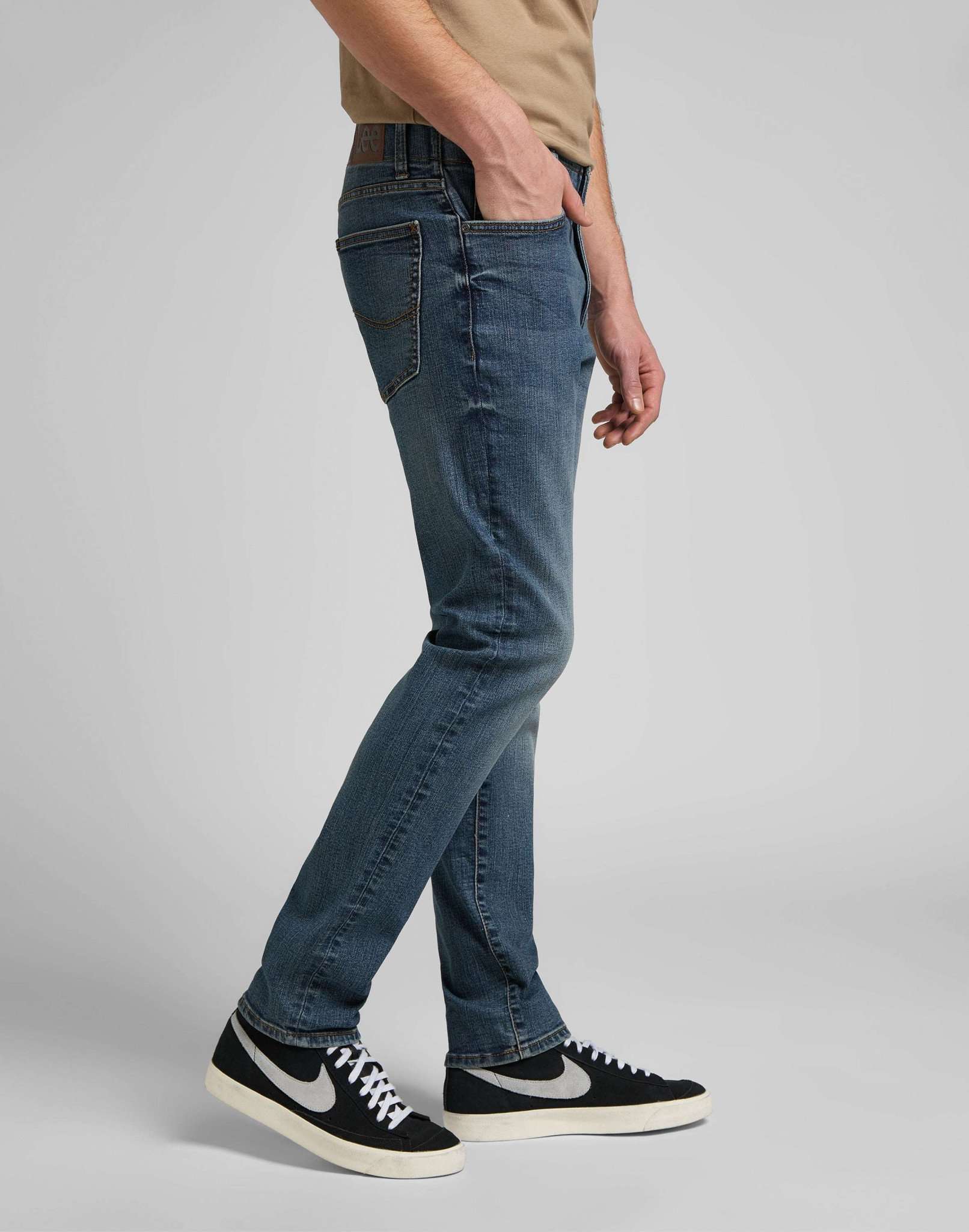 Skinny Fit XM in Blue Prodigy Jeans Lee