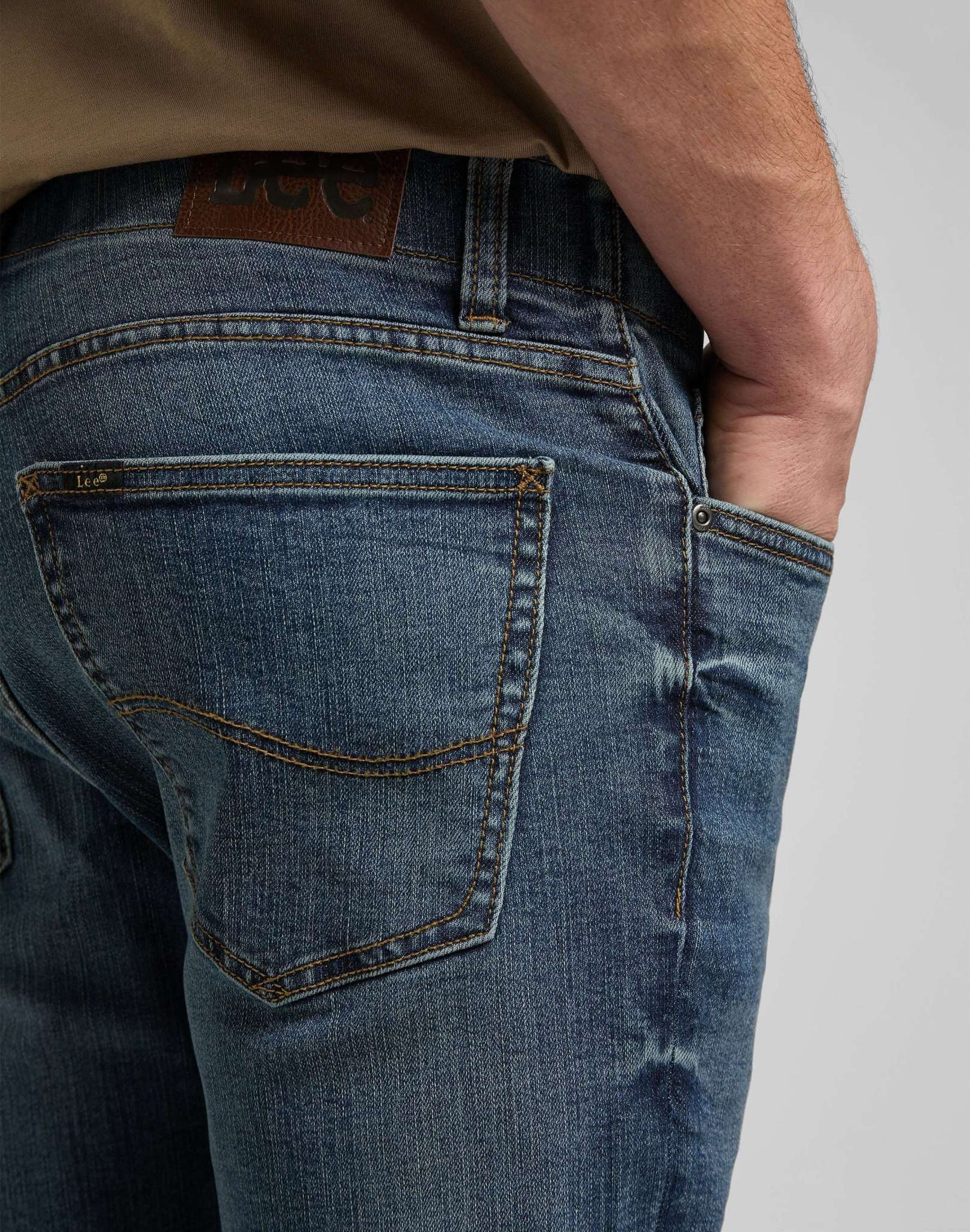 Skinny Fit XM in Blue Prodigy Jeans Lee