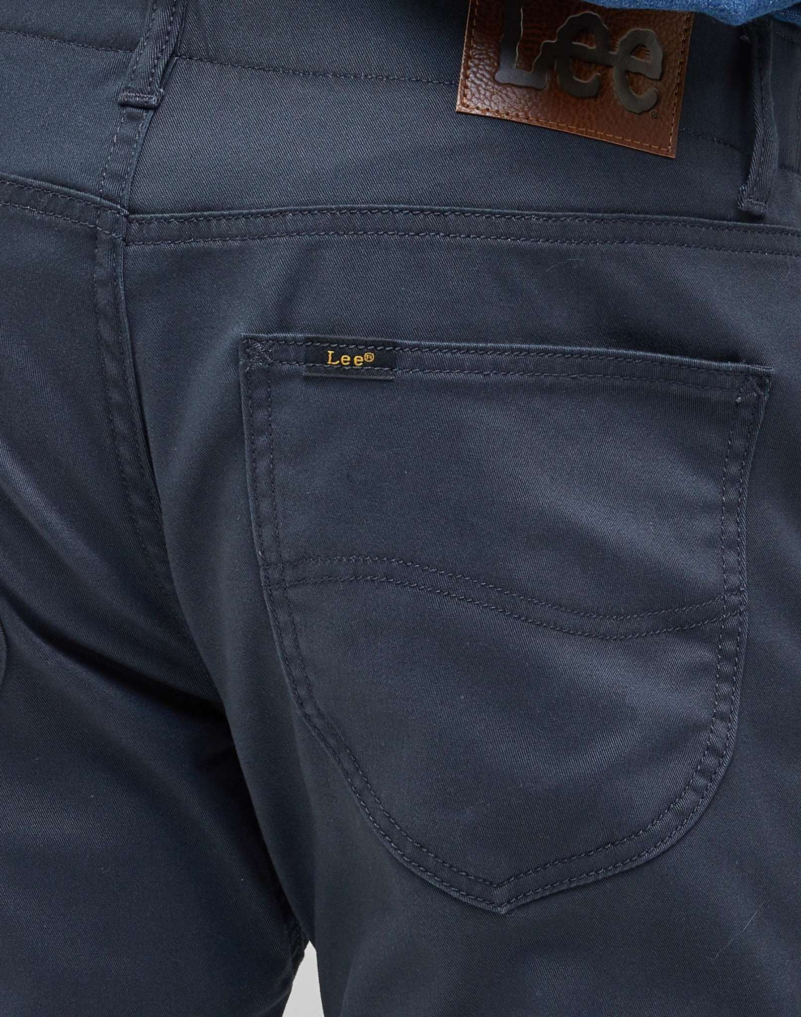 Straight Fit Mvp in Navy Hosen Lee