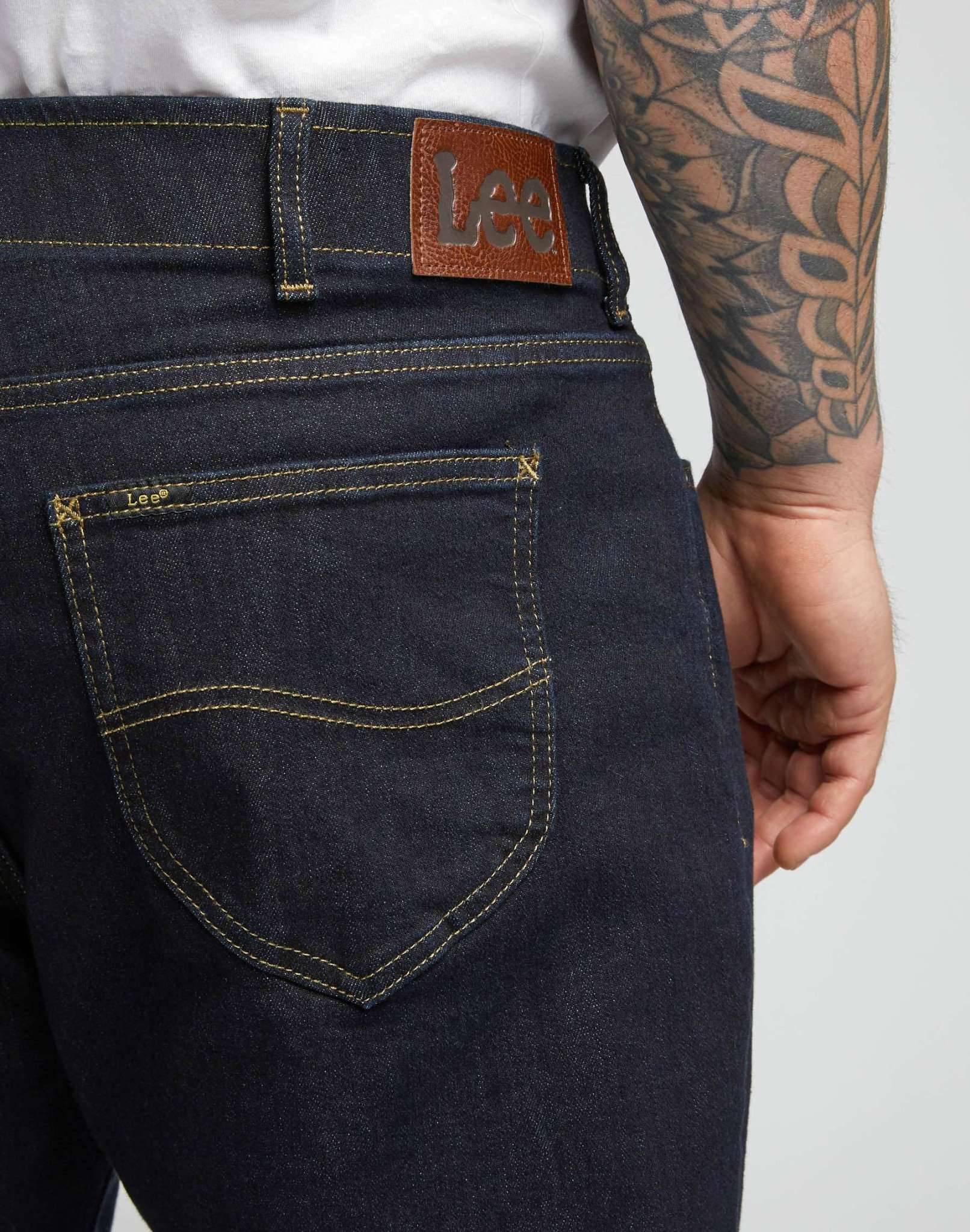 Straight Fit Mvp in Rinse Jeans Lee