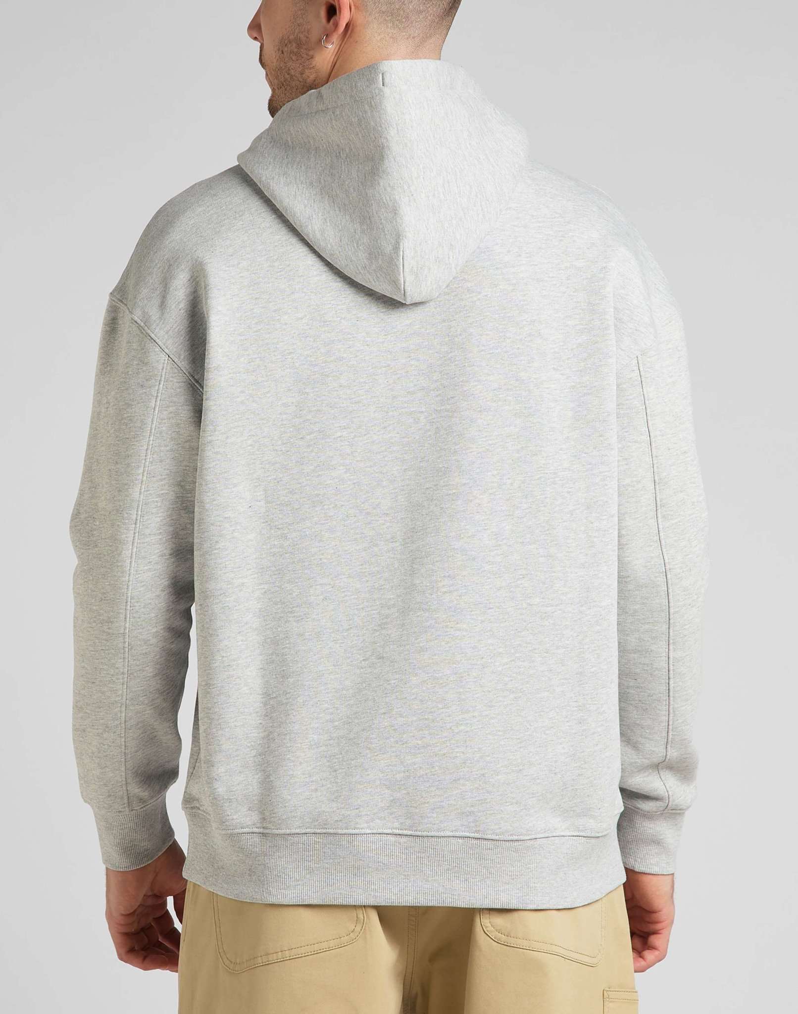 Hoodie Seasonal in Grey Mele Kapuzenpullover Lee