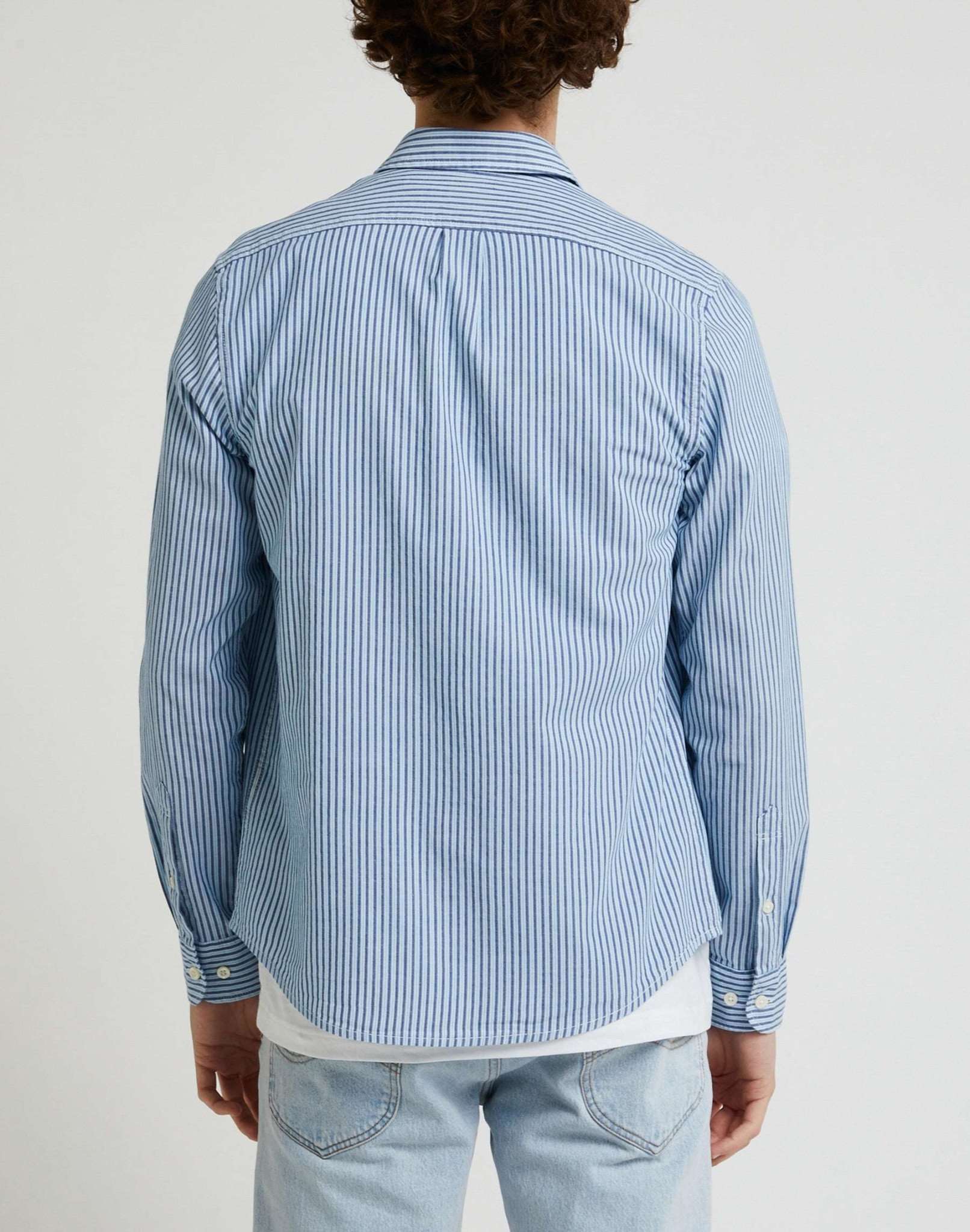 Button Down Shirt in Anthem Blue Hemden Lee