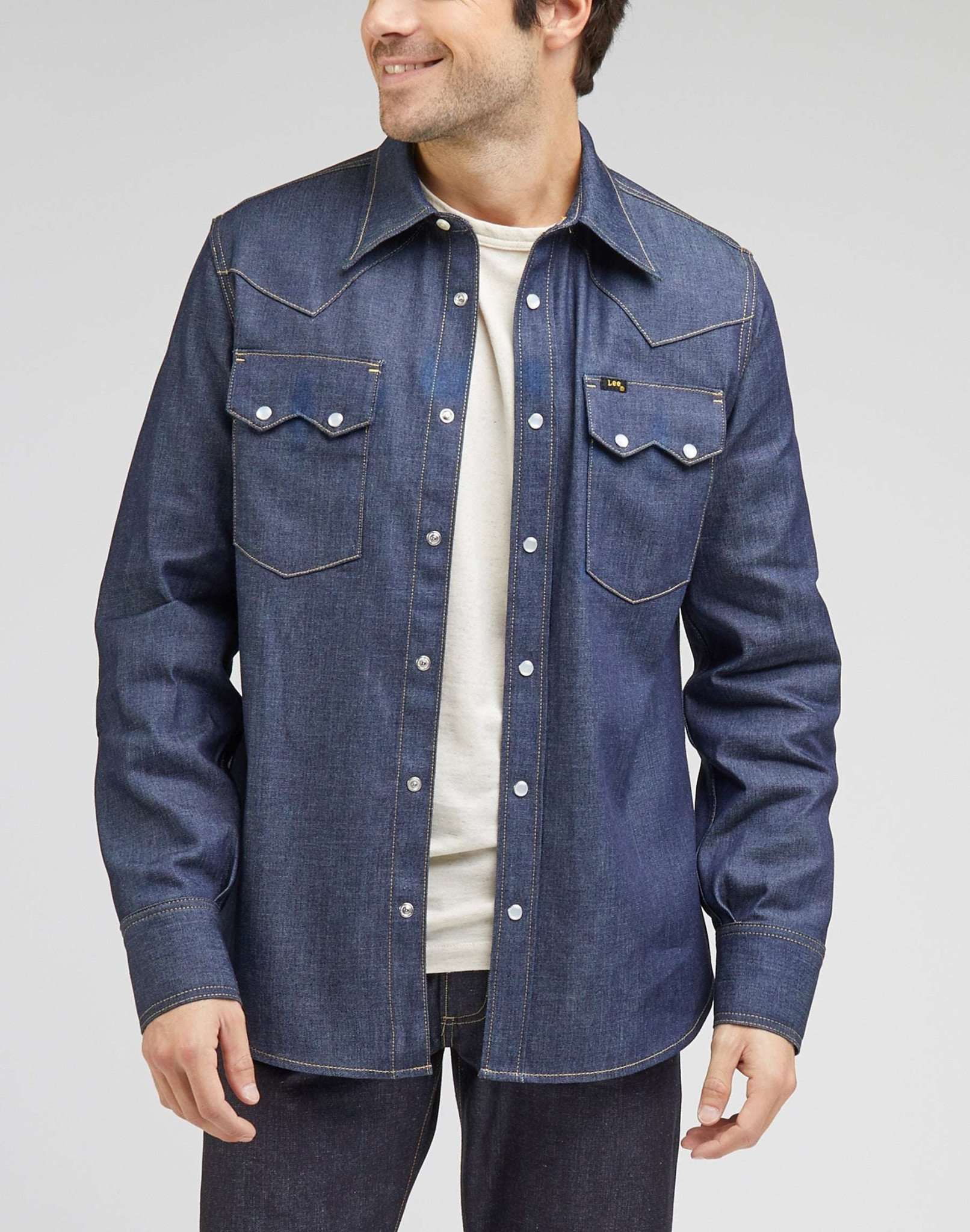 101 50S Western Shirt in Dry Hemden Lee
