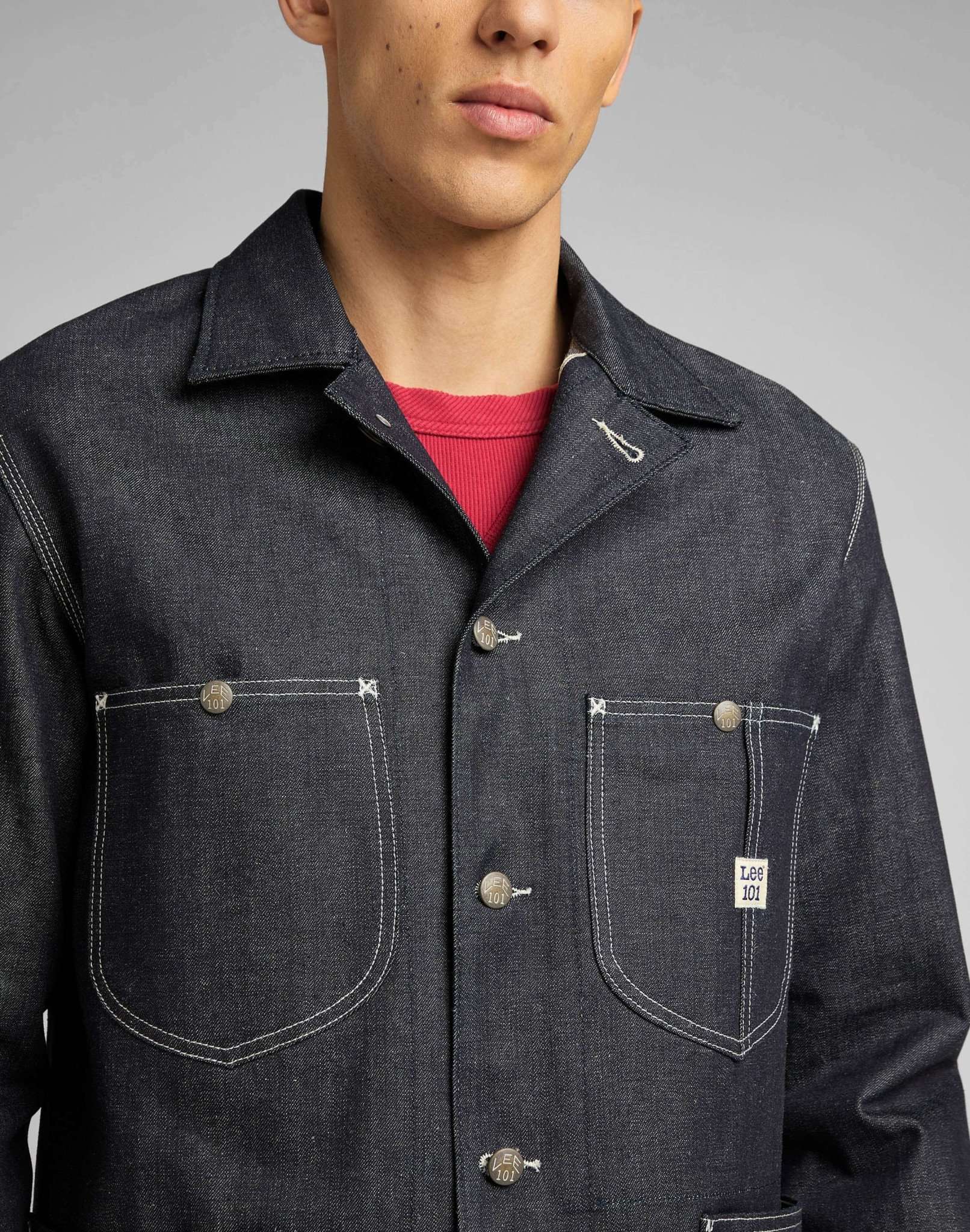 101 Loco Jacket in Dry Jeansjacken Lee