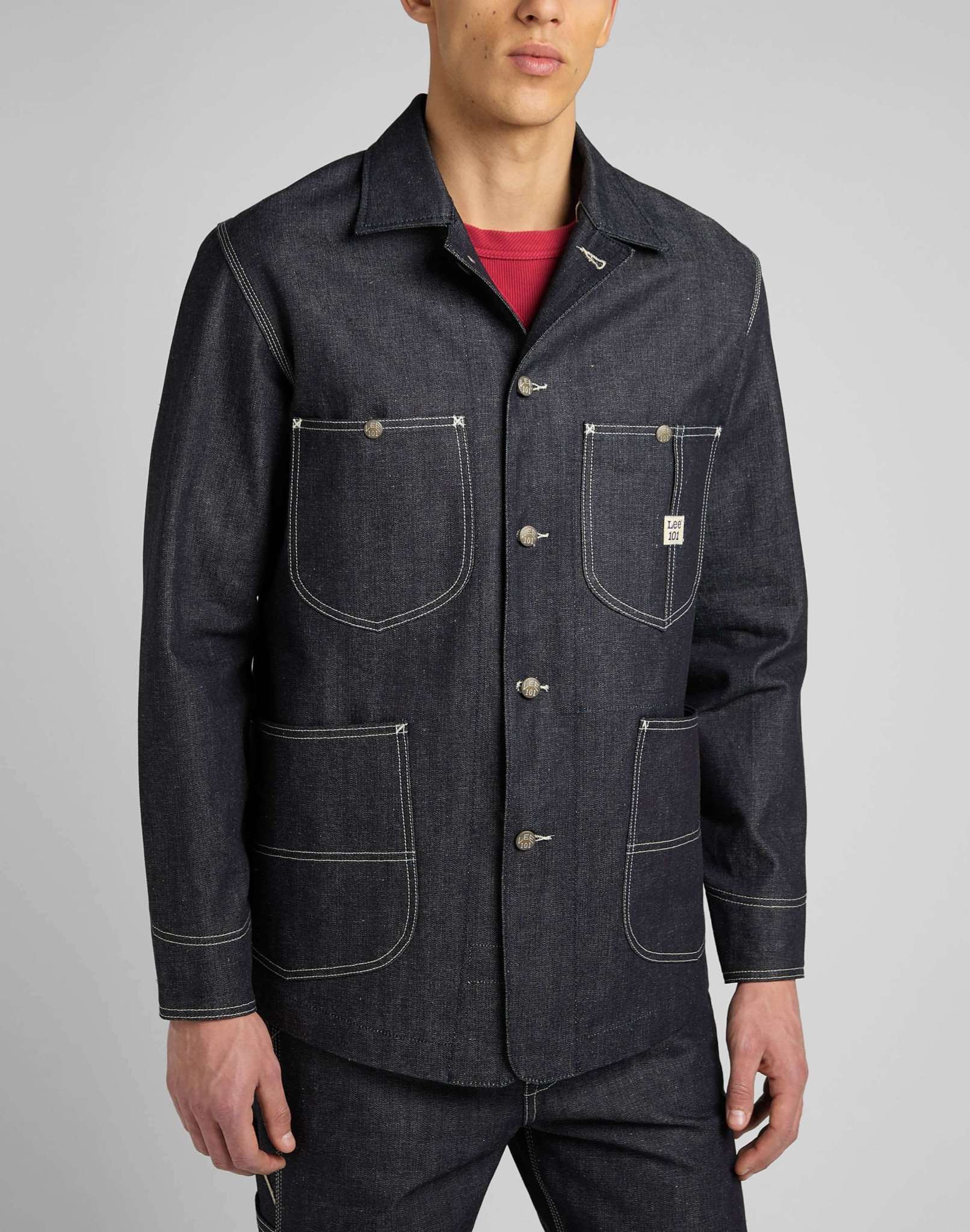 101 Loco Jacket in Dry Jeansjacken Lee