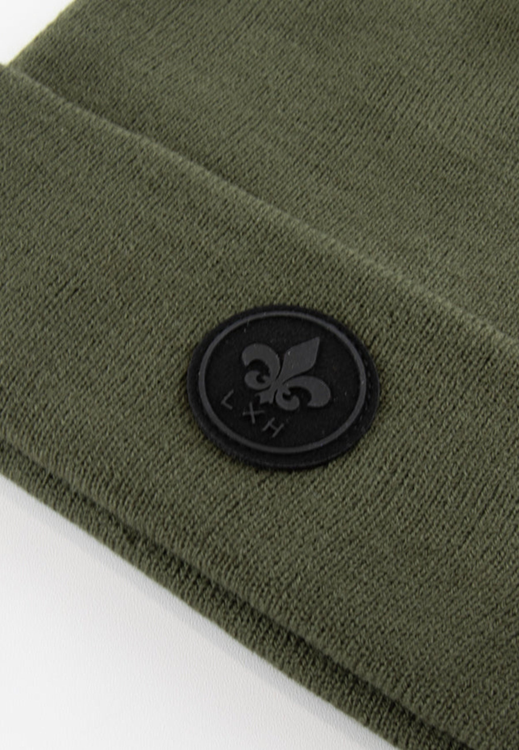 Bonnet Maille Fine in Kaki Mützen LXH