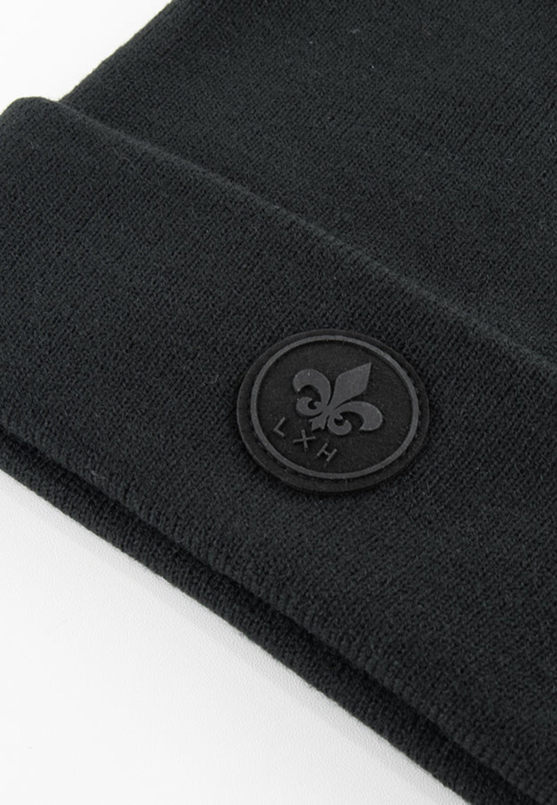 Bonnet Maille Fine in Noir Mützen LXH