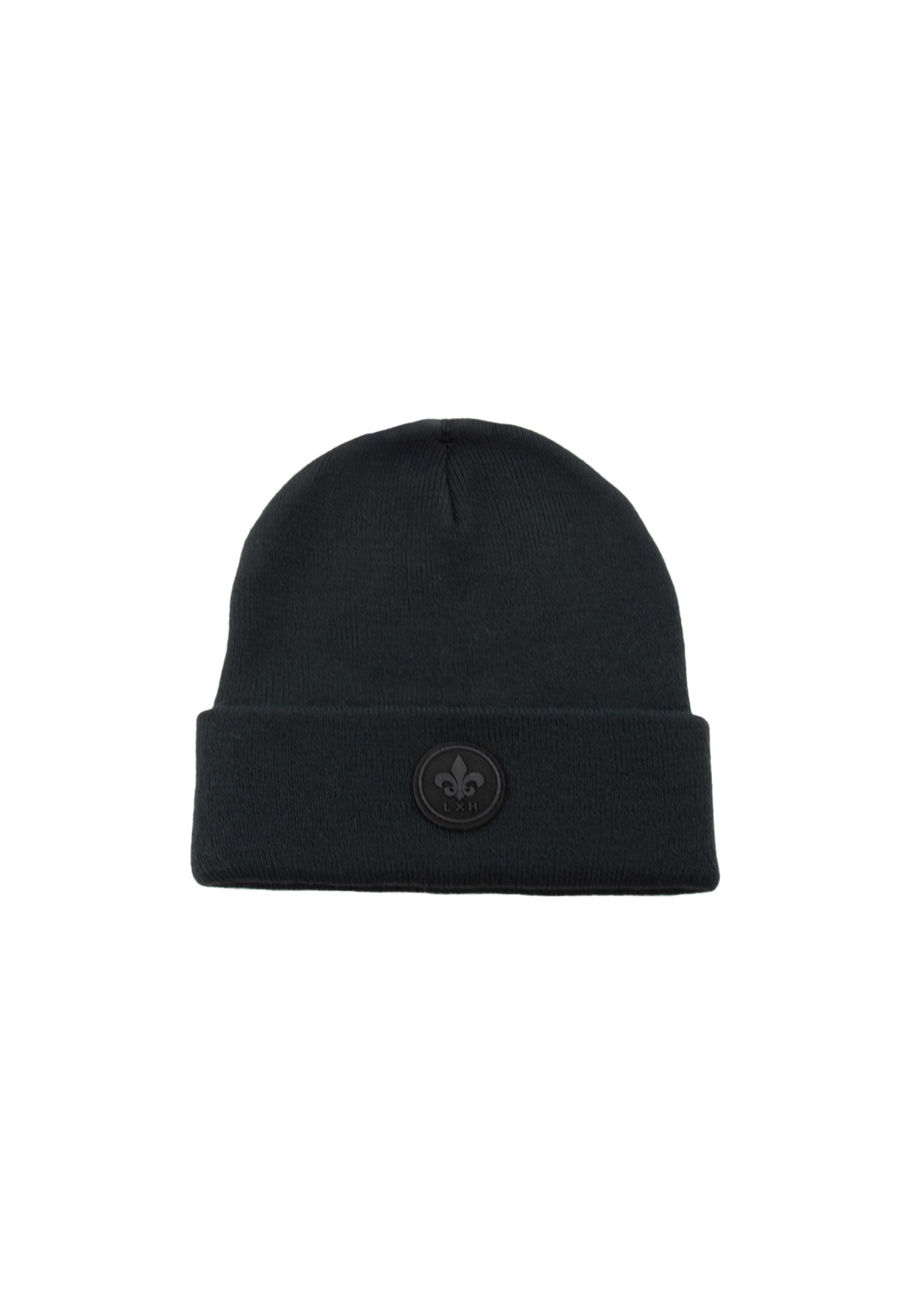 Bonnet Maille Fine in Noir Mützen LXH
