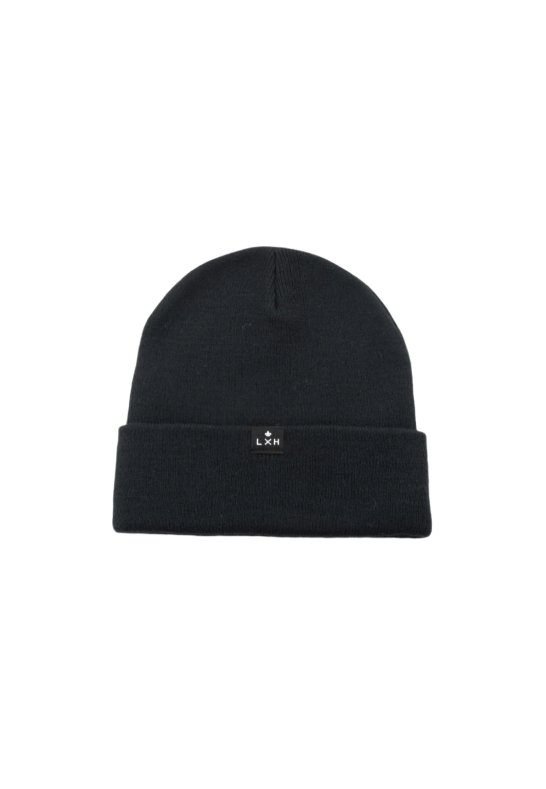 Bonnet Maille Fine in Noir Mützen LXH