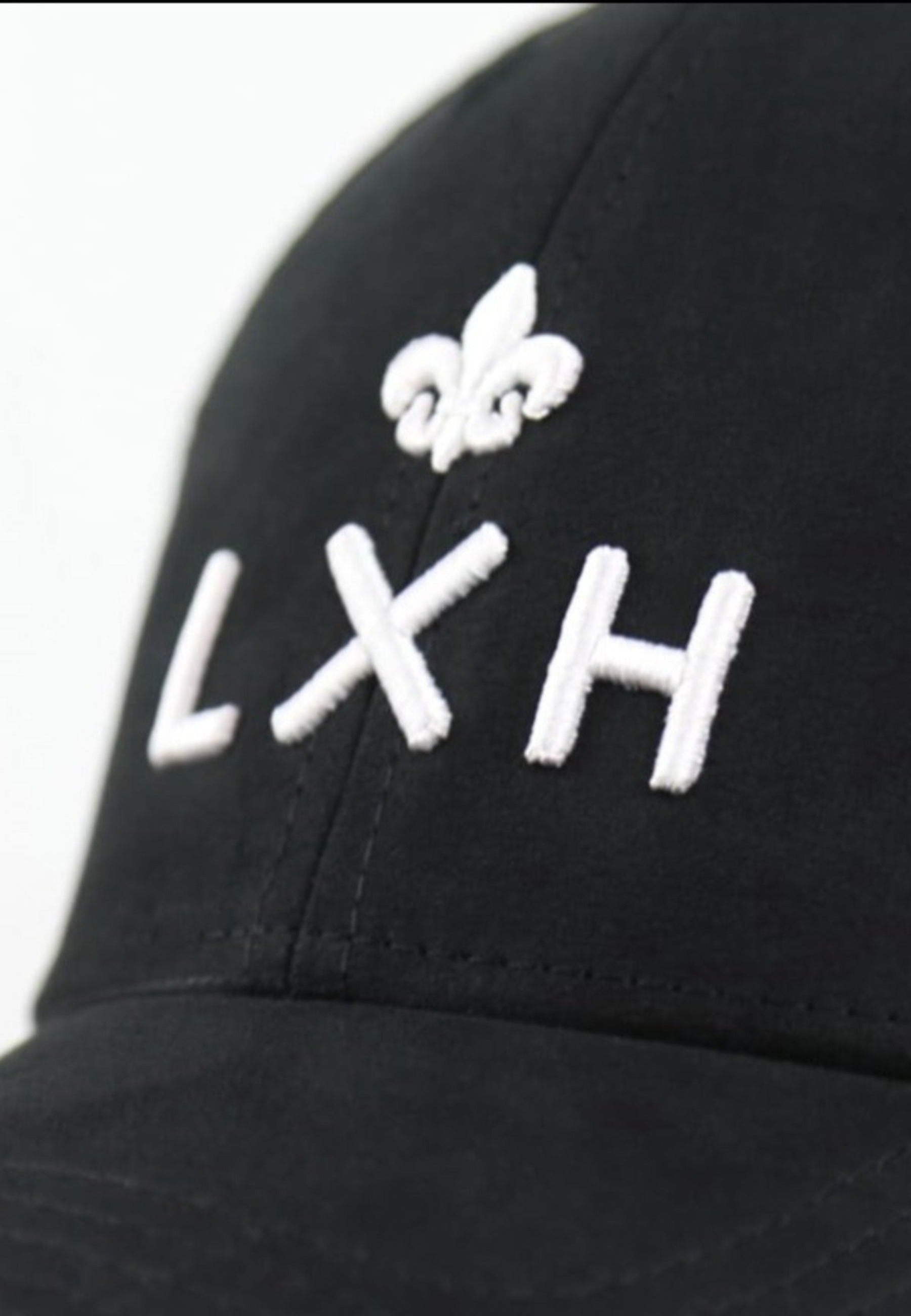 Casquette Suédine - Genève in Noir Caps LXH