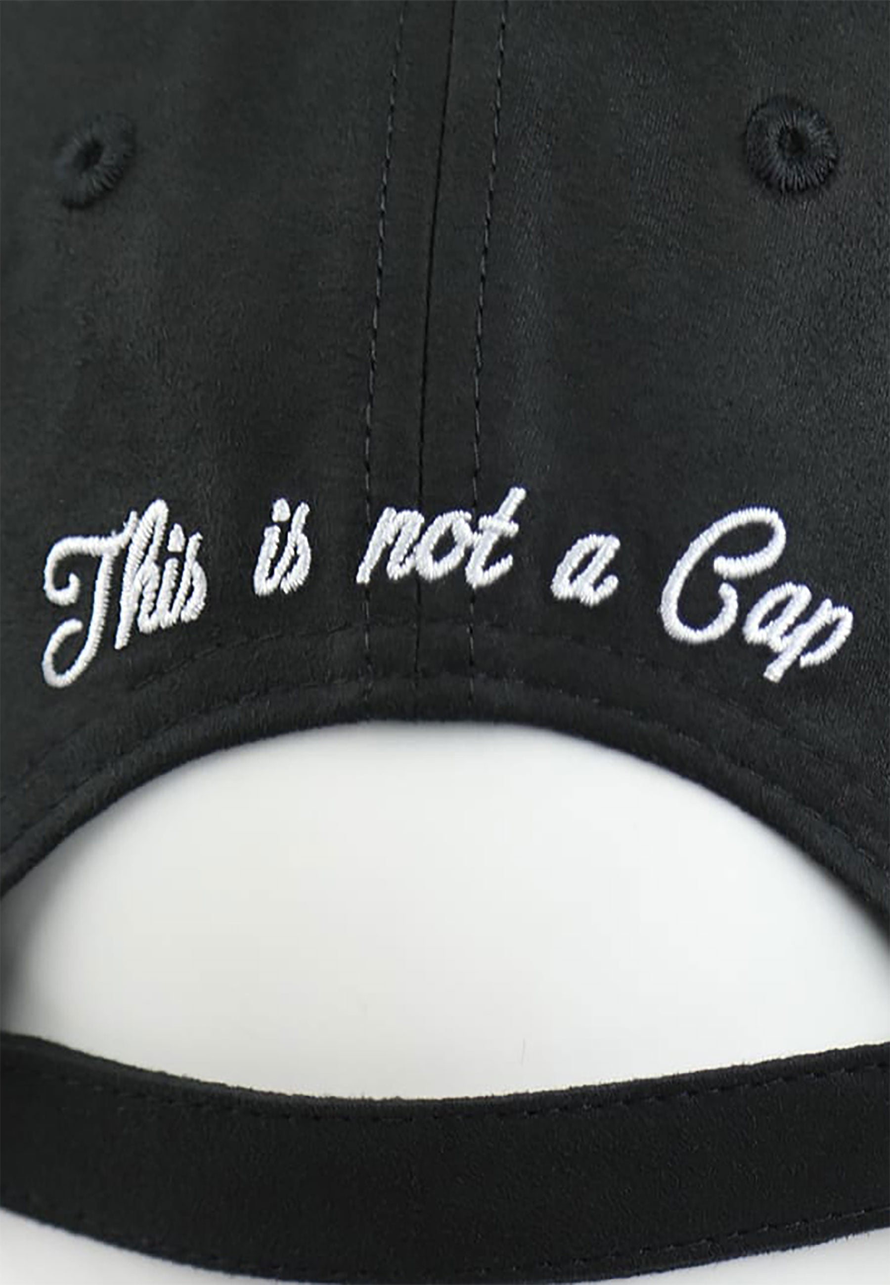 Casquette Suédine - Genève in Noir Caps LXH