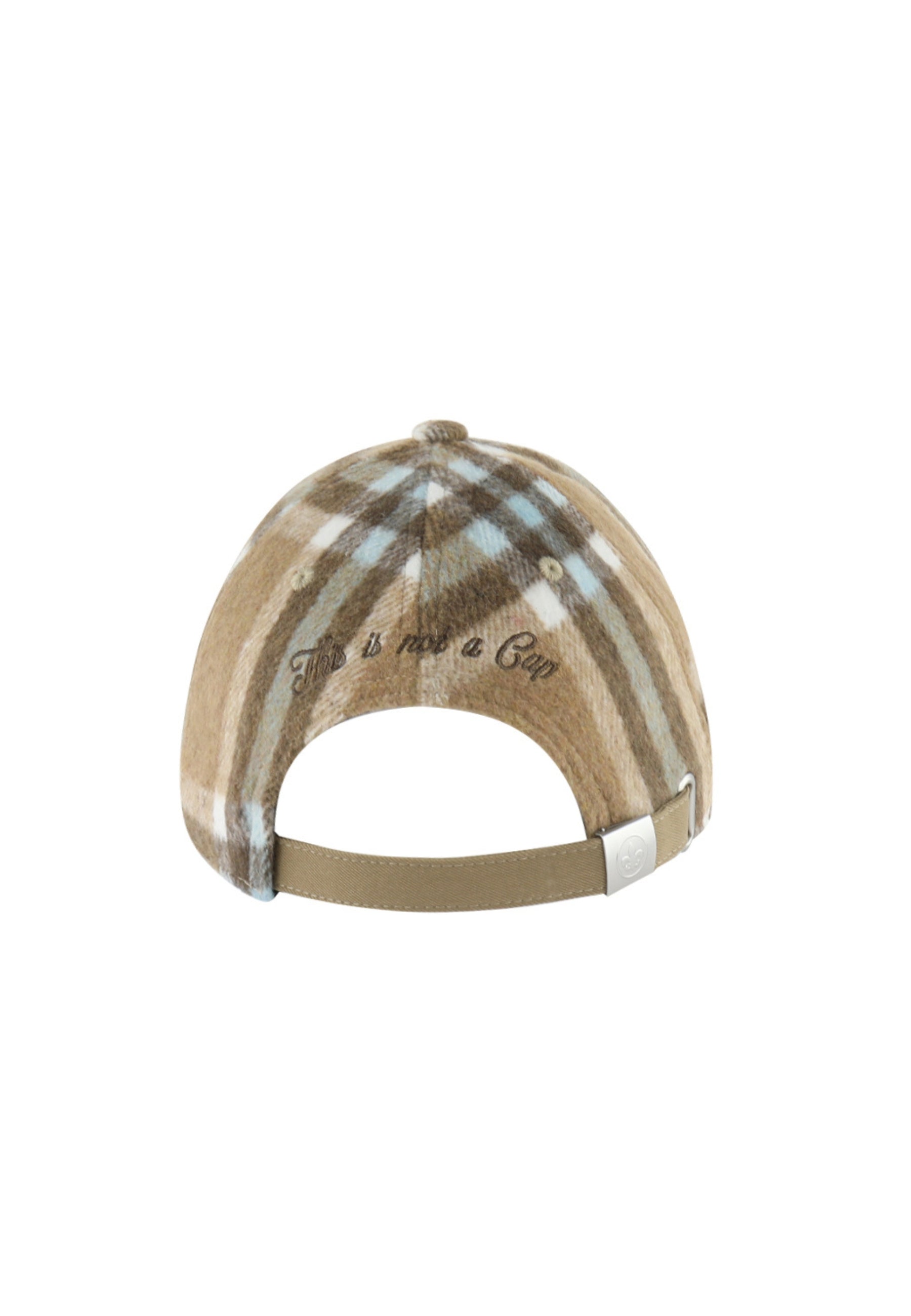 Casquette Tartan in Camel Caps LXH
