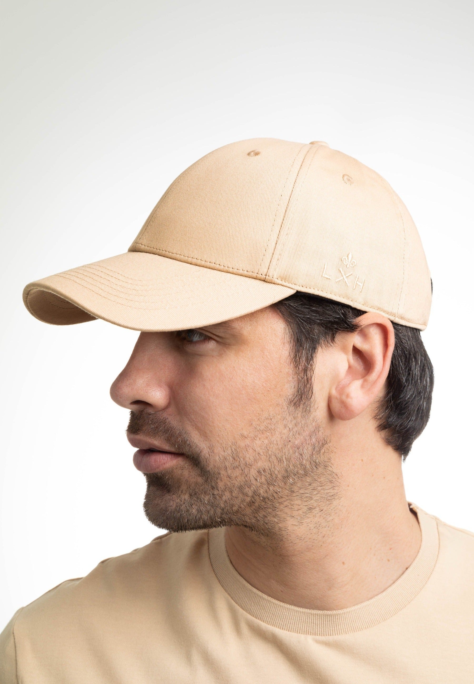 Casquette Coton - ADN in Beige Caps LXH   