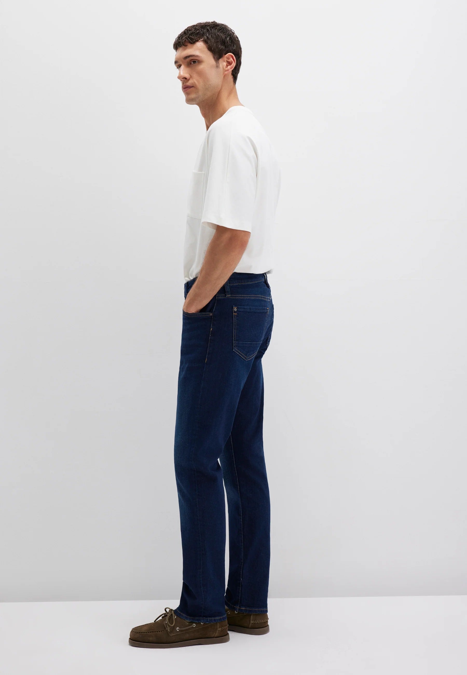 Marcus en jean Vintage Indigo Comfort Mavi