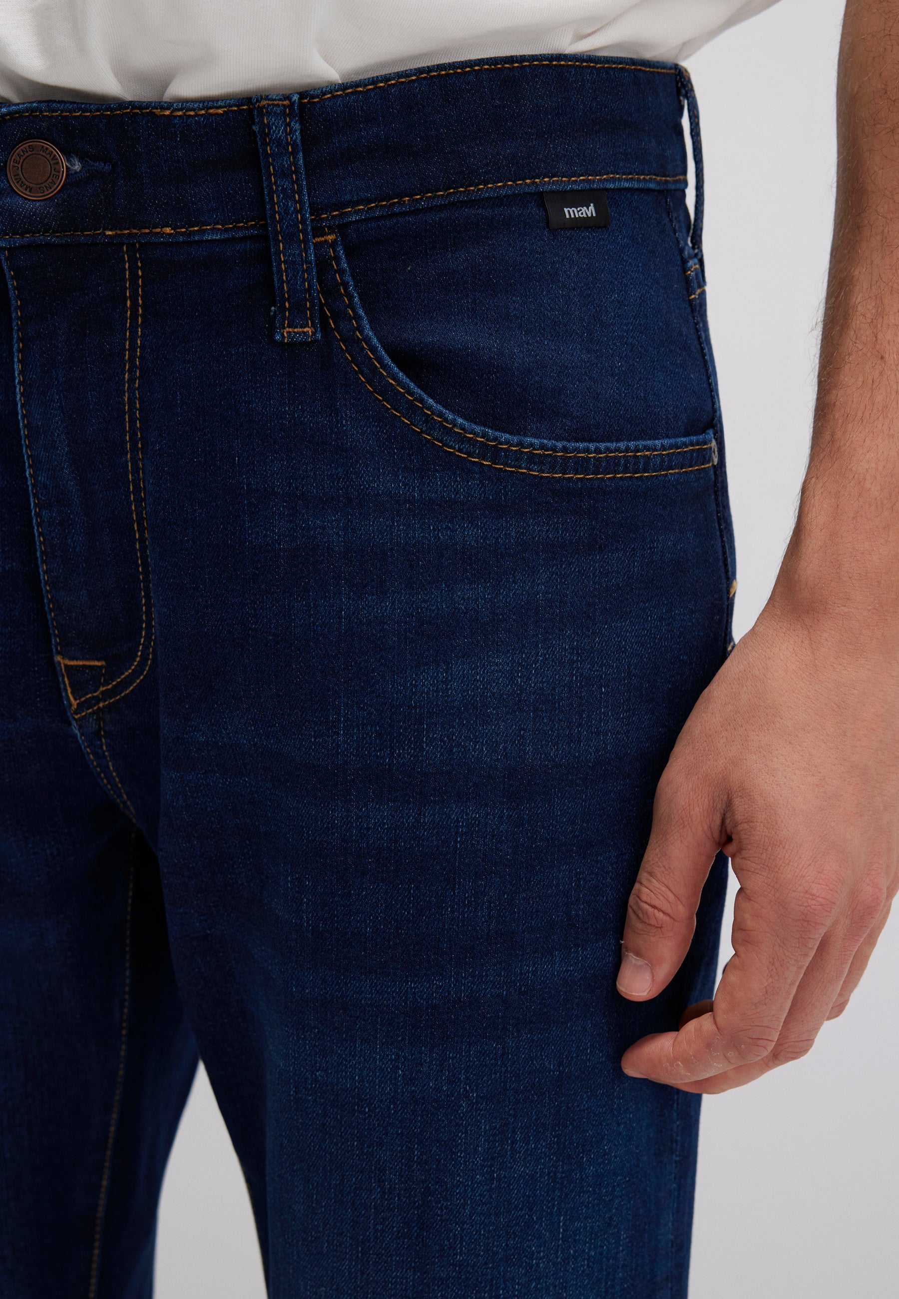 Marcus en jean Vintage Indigo Comfort Mavi