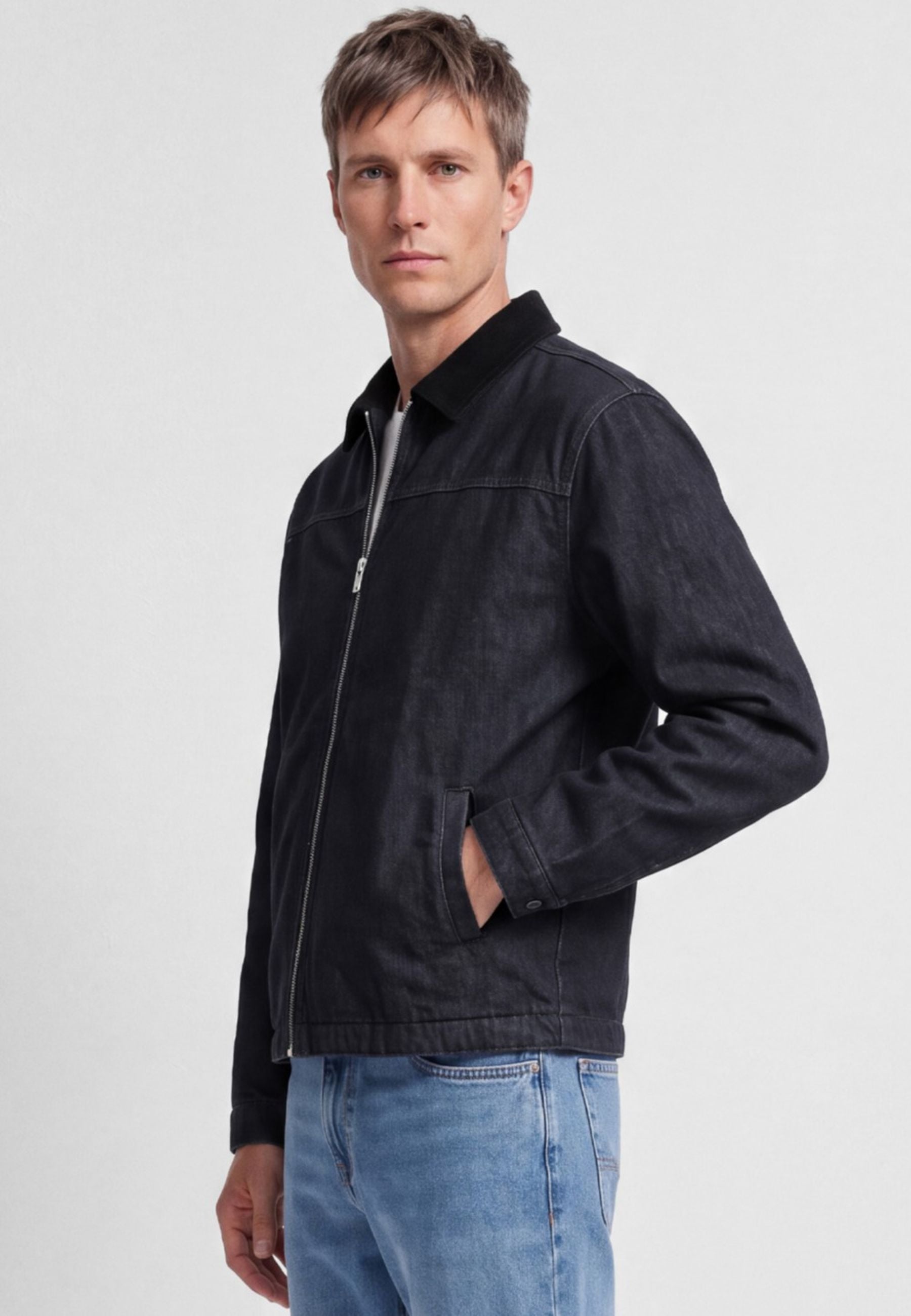 Jeansjacke Oakland in Rinse Mavi Edition