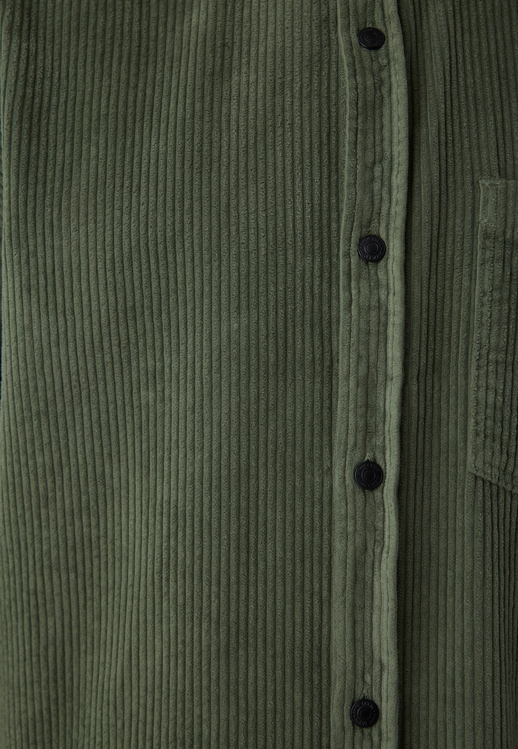 Cordhemd Long Sleeve in Agave Green Hemden Mavi