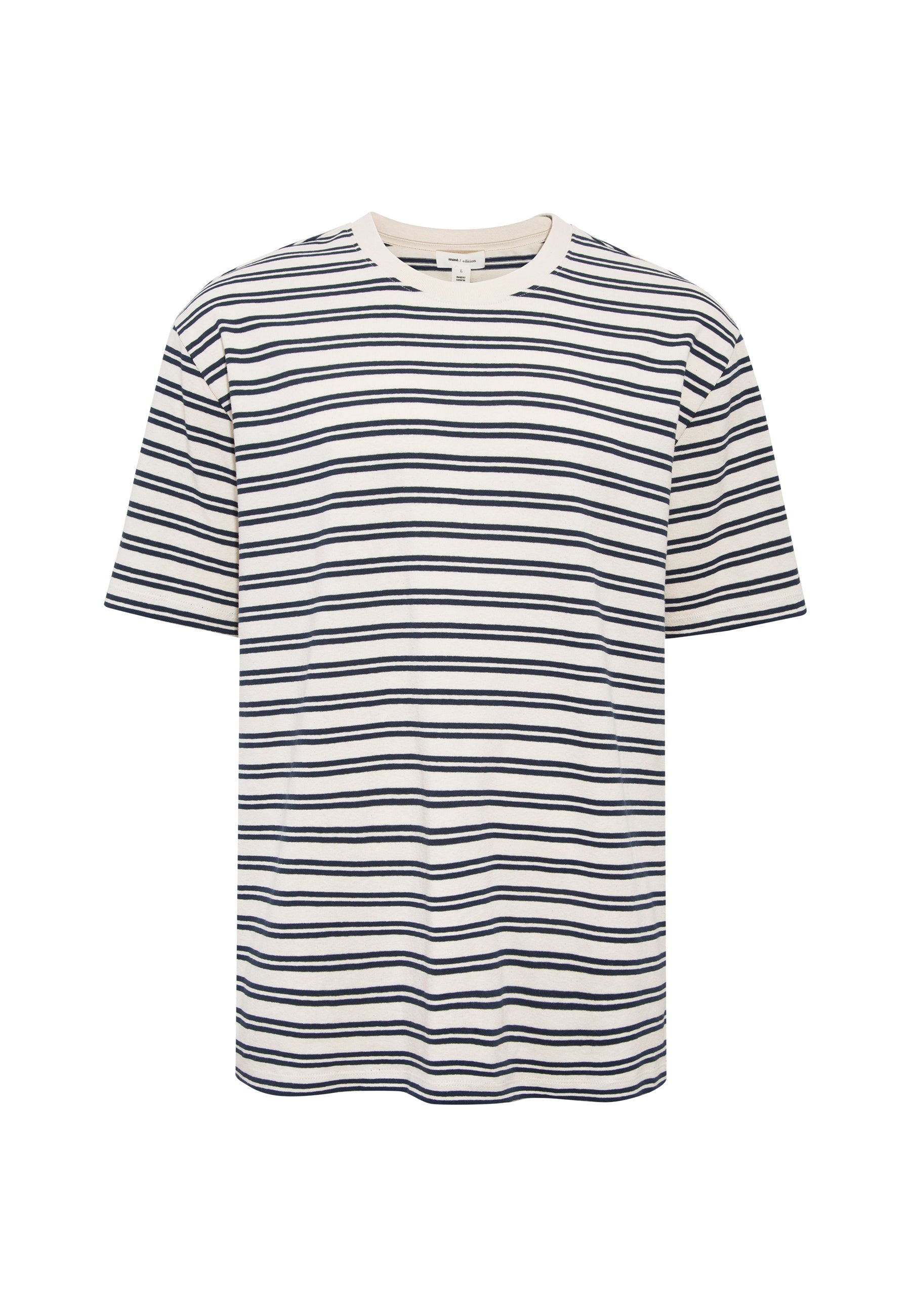 Stripe Tee in Total Eclipse T-Shirts Mavi