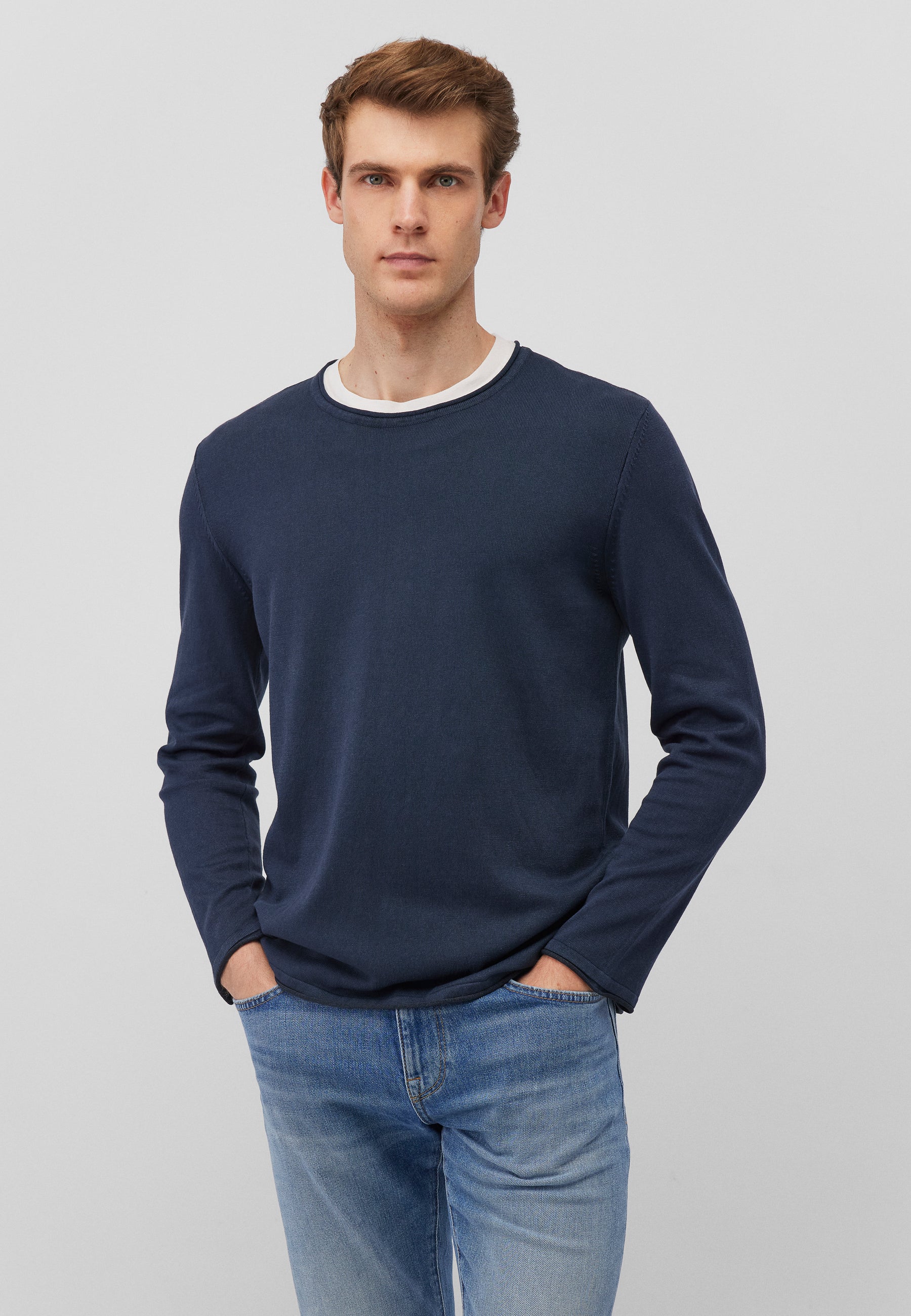 Sweater in Total Eclipse Pullover Mavi