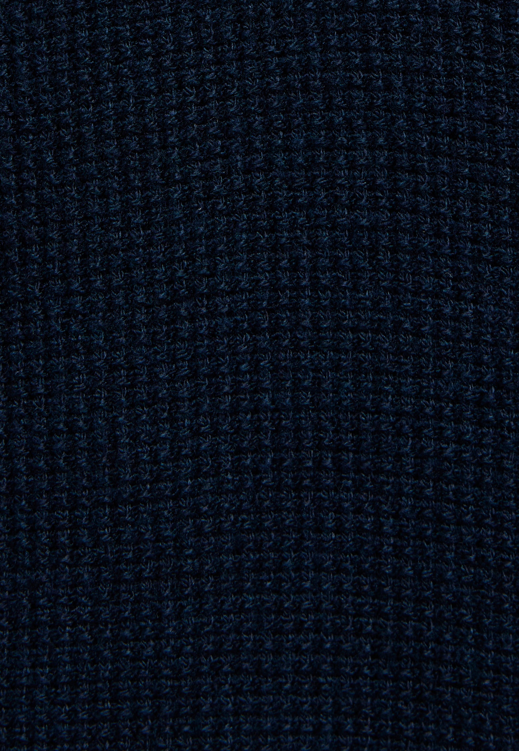 Polo Neck Knit in Total Eclipse T-Shirts Mavi
