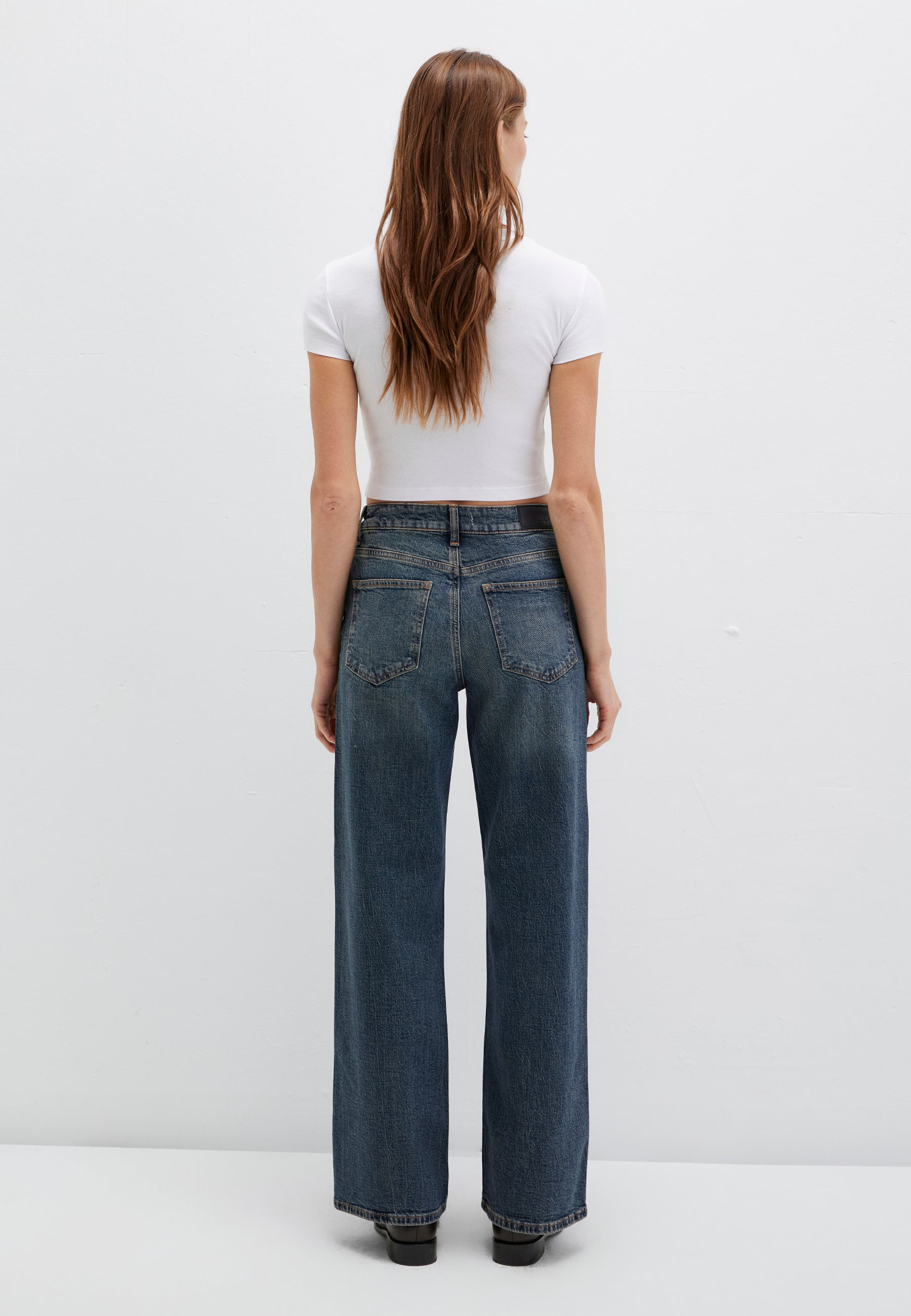 Malibu in Dark Vintage 90S Jeans Mavi