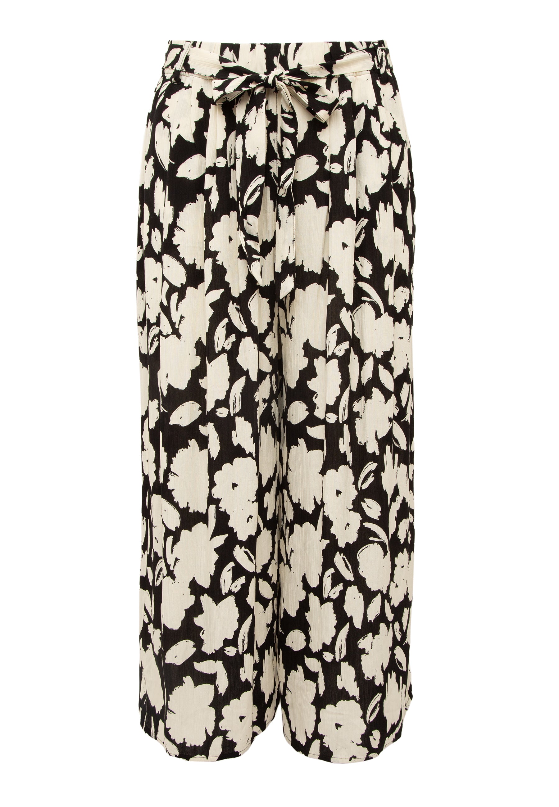 Woven Pants in Stroke Print Hosen Mavi