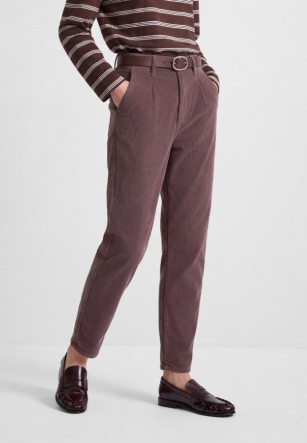Cordhose Laura in Sparrow Corduroy