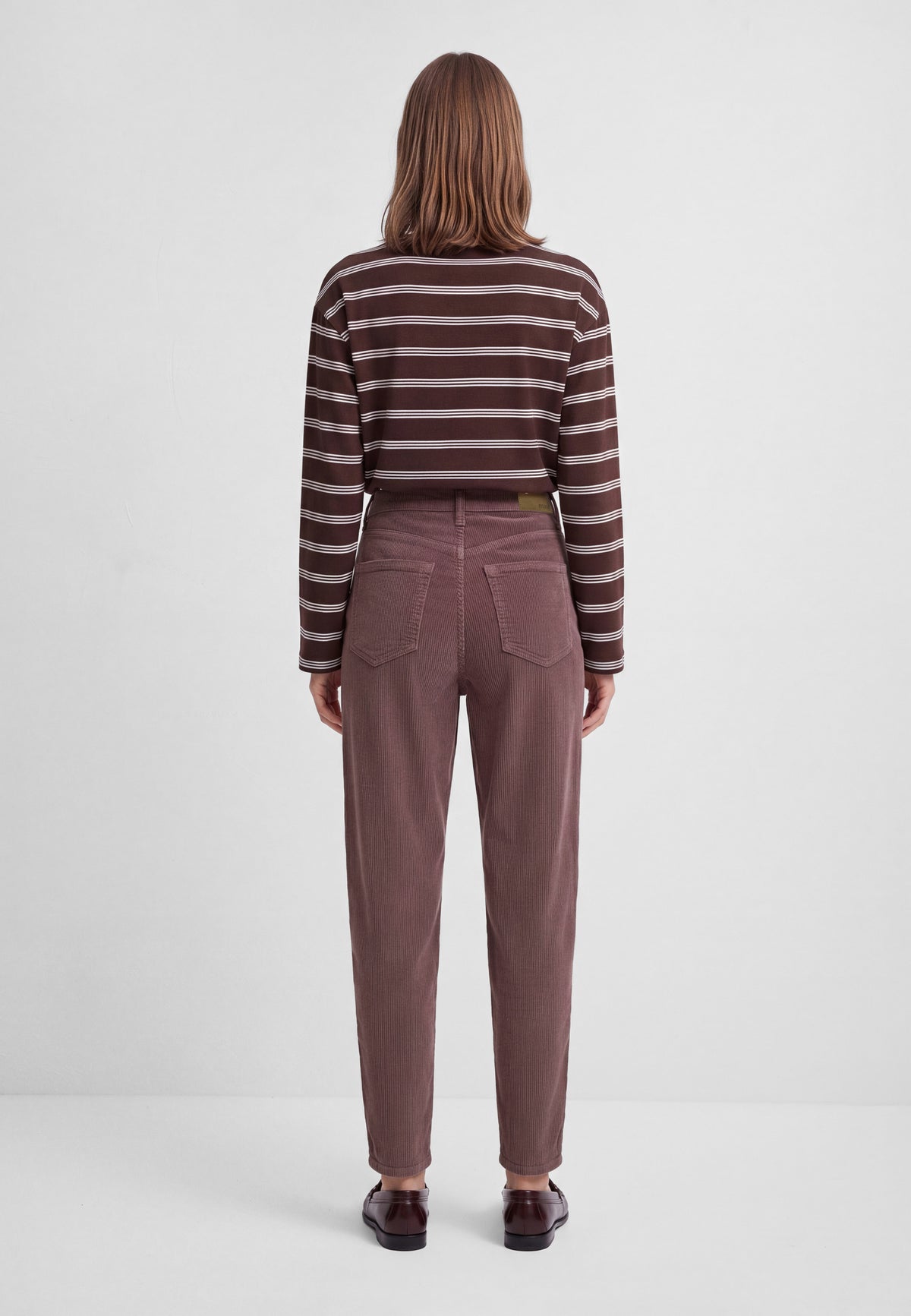 Cordhose Laura in Sparrow Corduroy