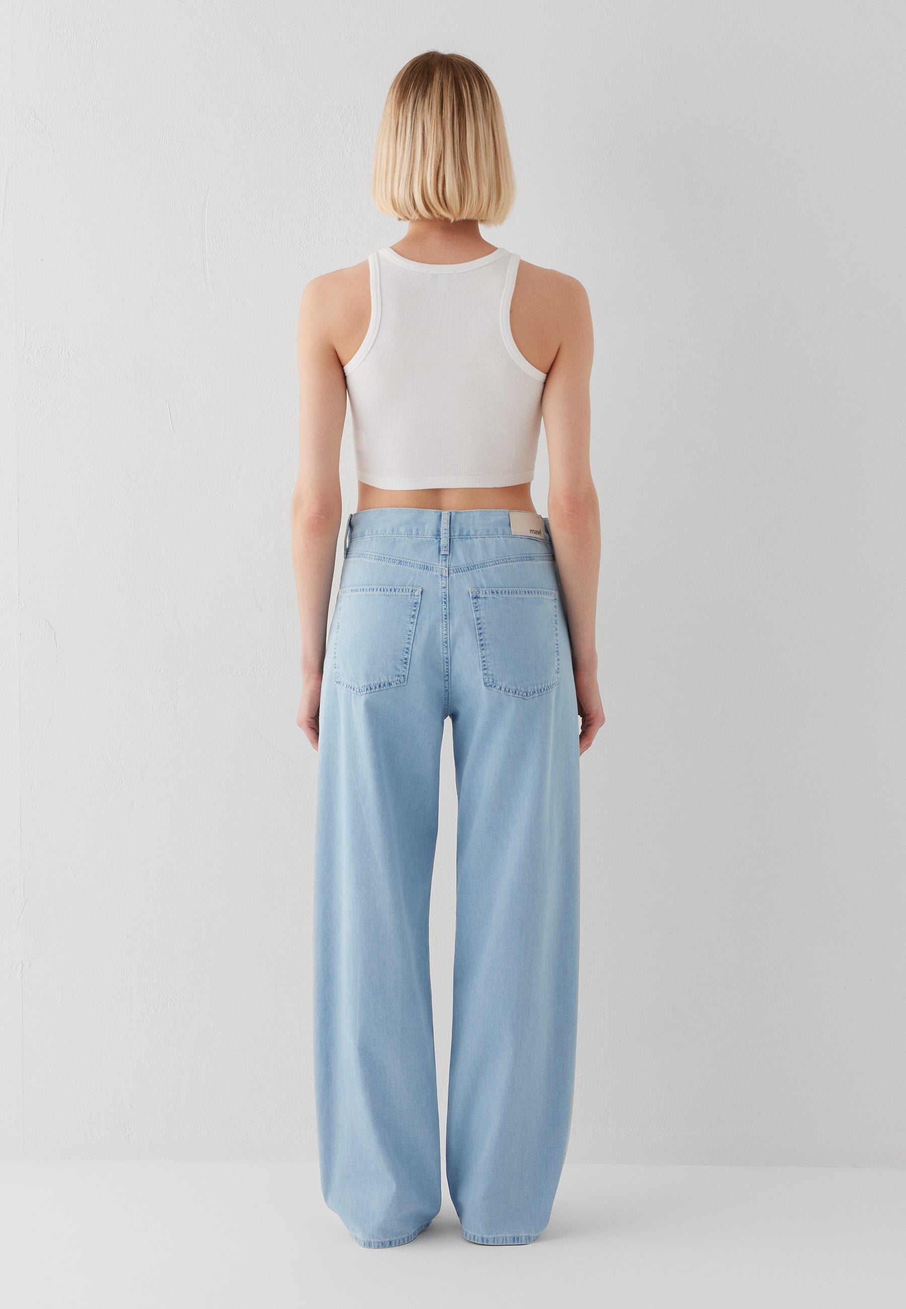 Nella in Bleached Lt Denim