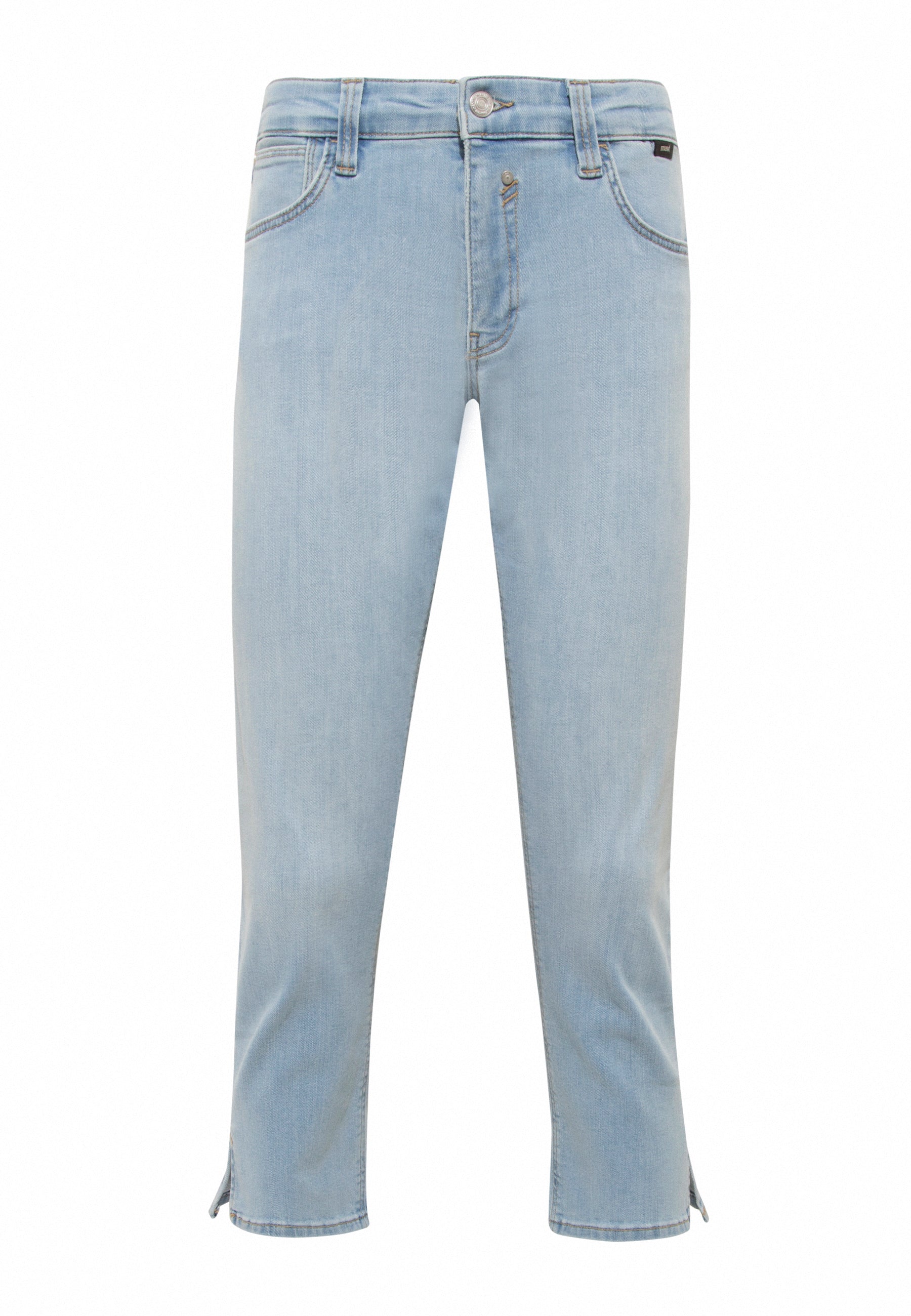 Liora in Lt Brushed Str Jeans Mavi