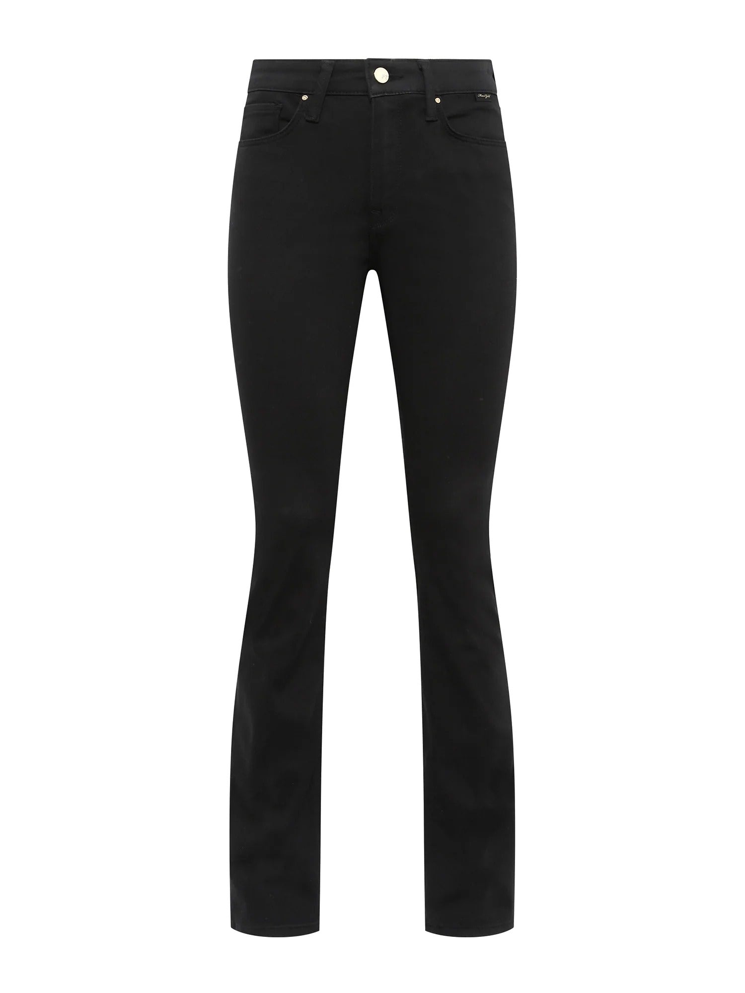 Kendra in Black Gold Night Jeans Mavi
