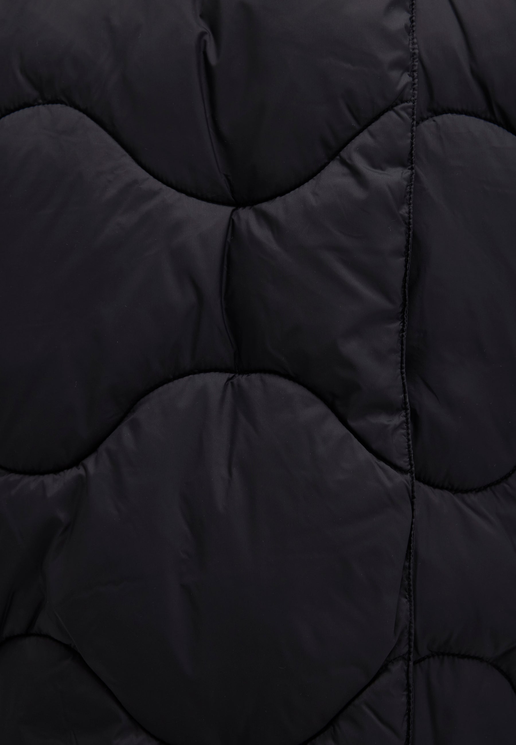High Collar Jacket in Black