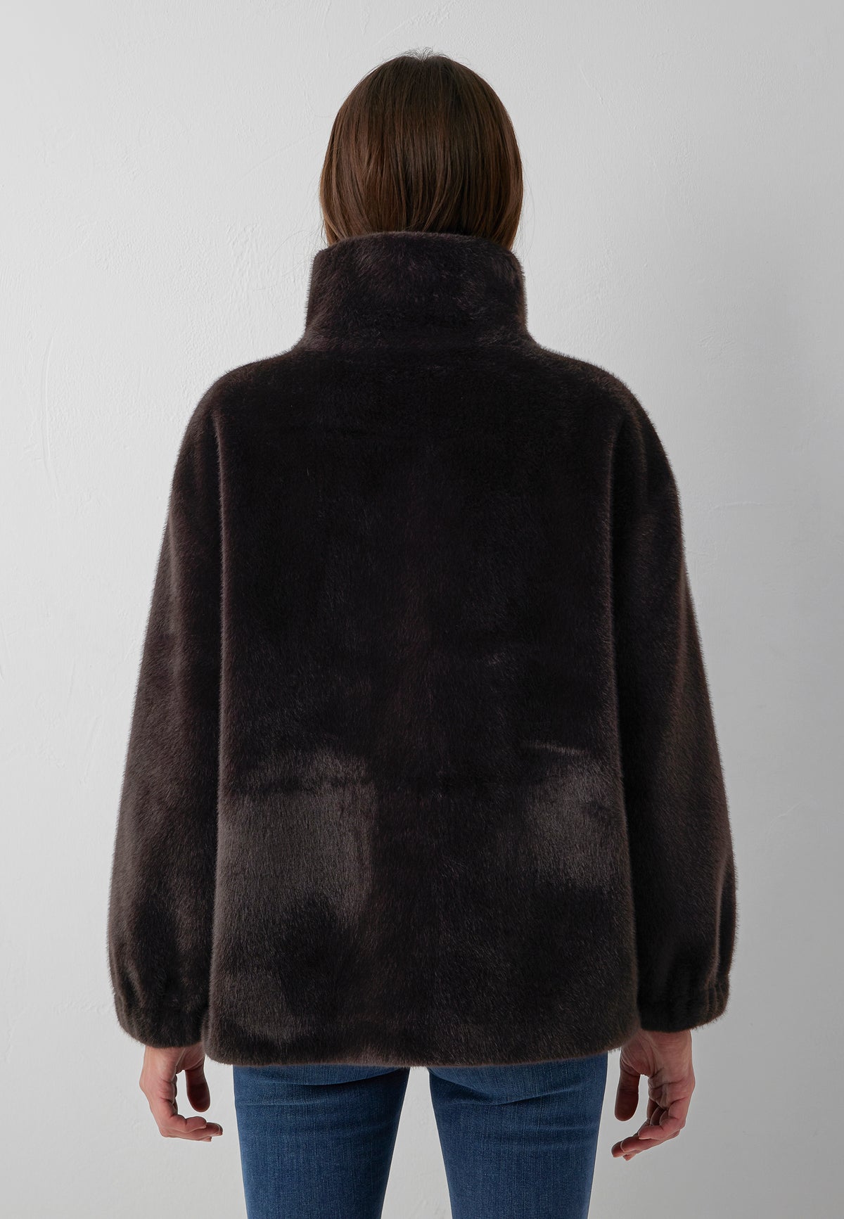 Jacke High Neck in After Dark Jacken Mavi