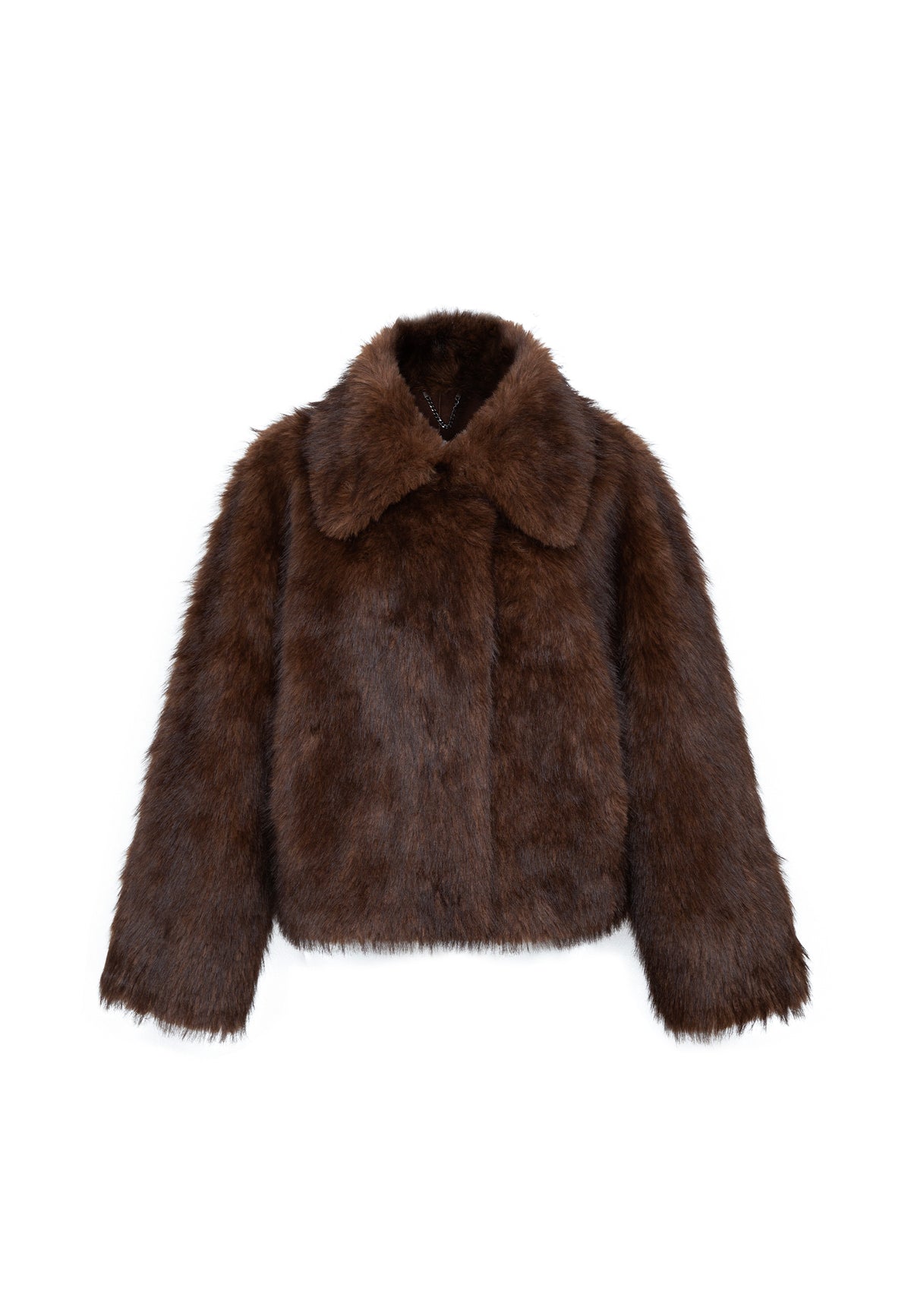 Kunstfelljacke in Chestnut Jacken Mavi