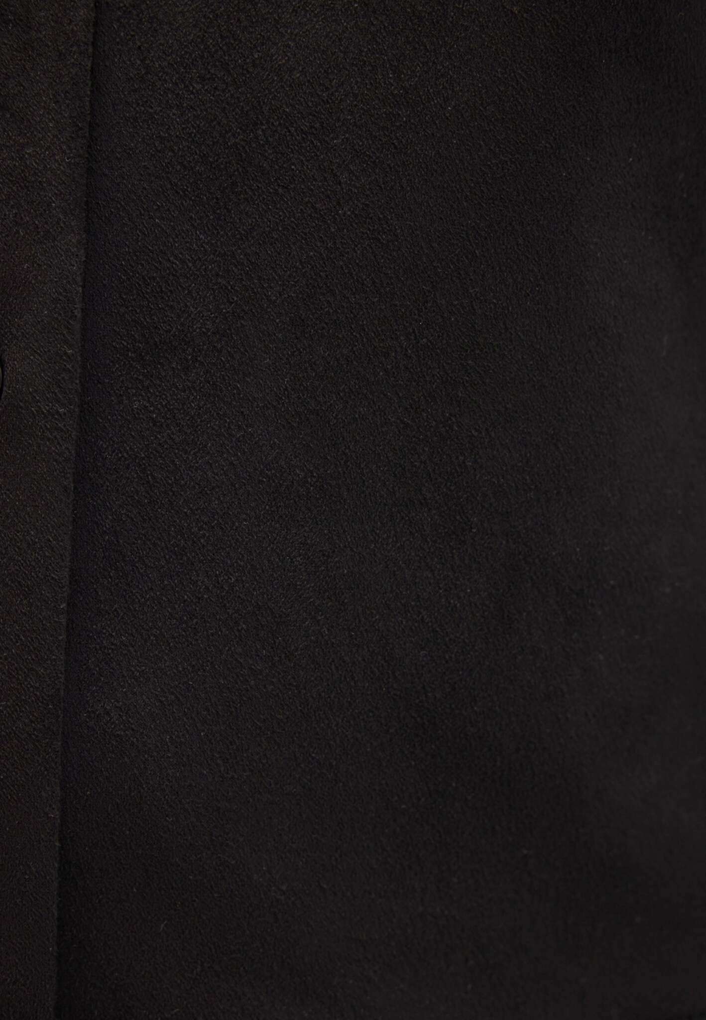 Long Sleeve Woven Shirt in Black Hemden Mavi