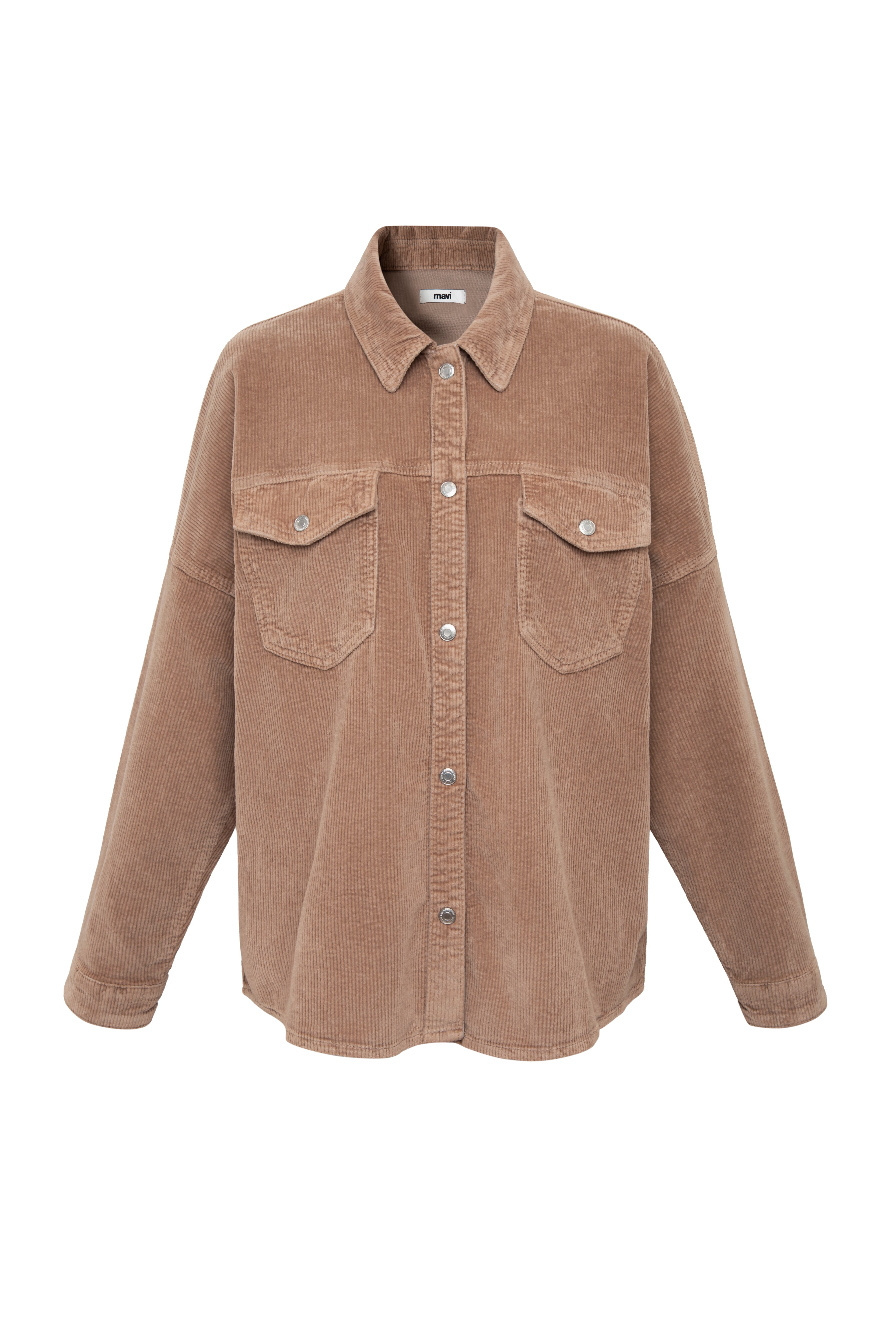 Overshirt Fiona in Dune Corduroy