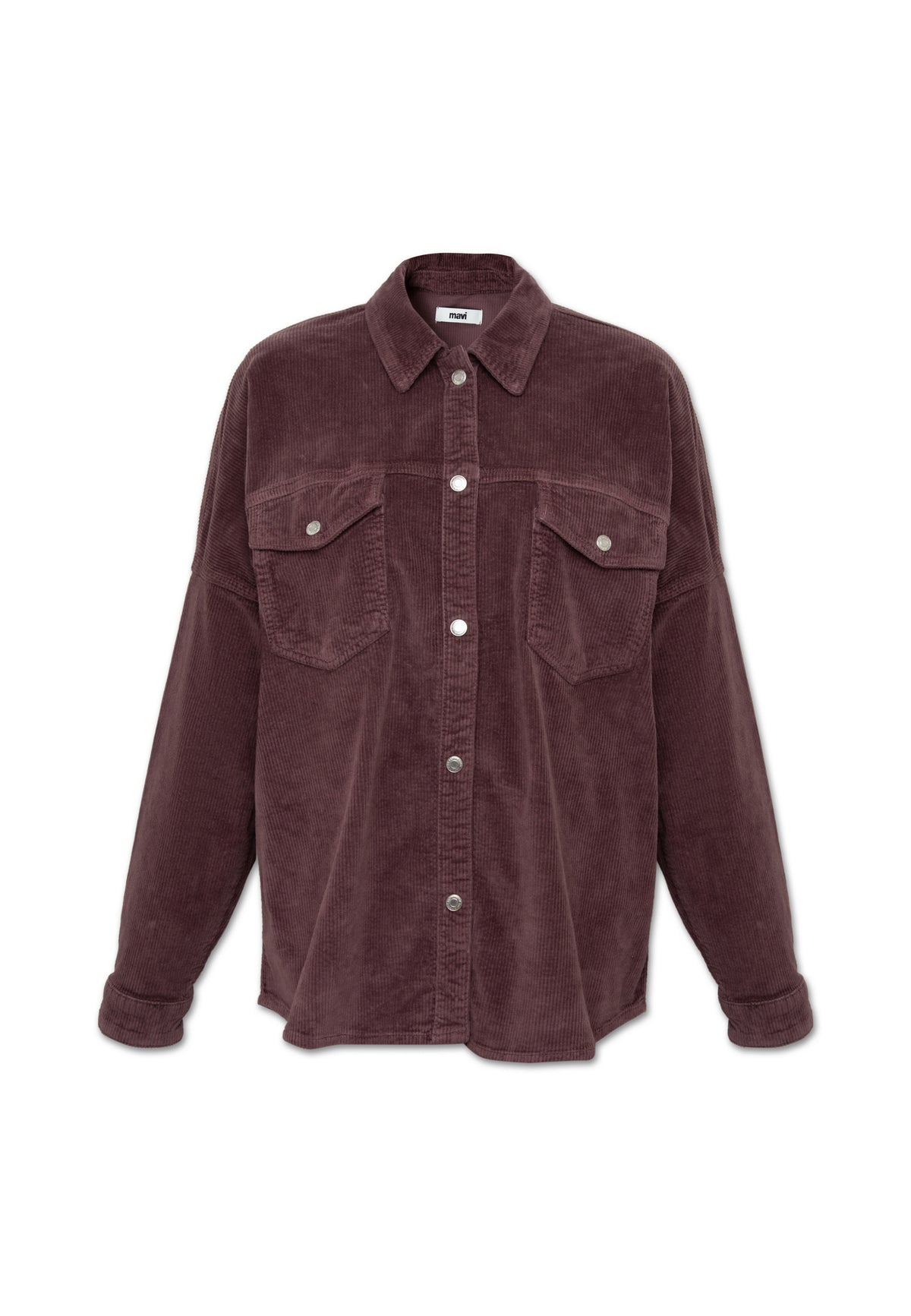 Overshirt Fiona in Sparrow Corduroy Hemden Mavi