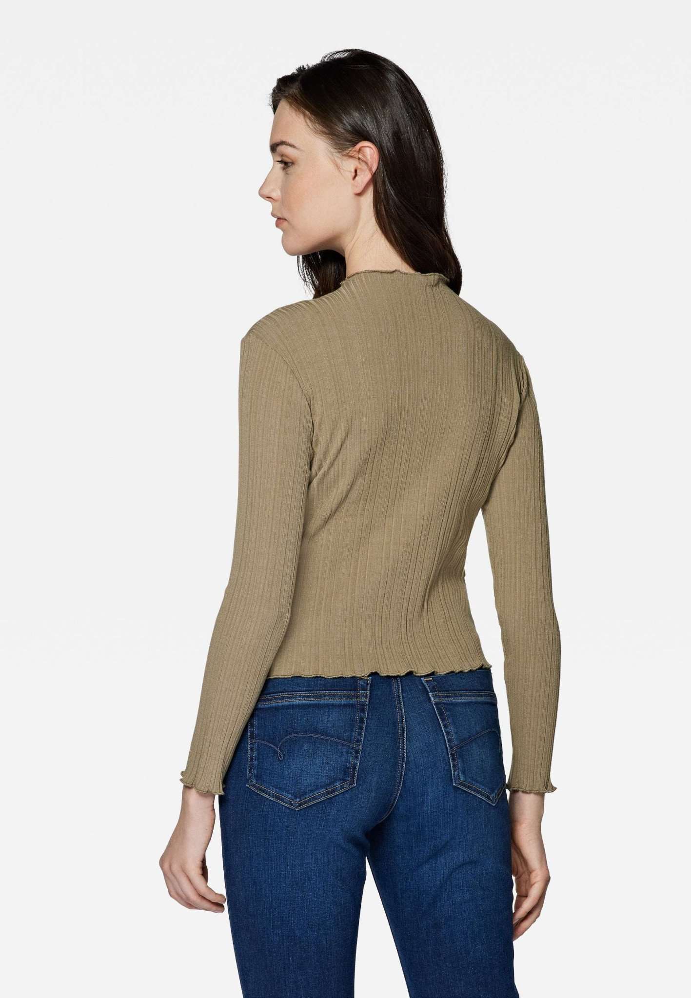 Long Sleeve Top in Mermaid Langarmshirts Mavi