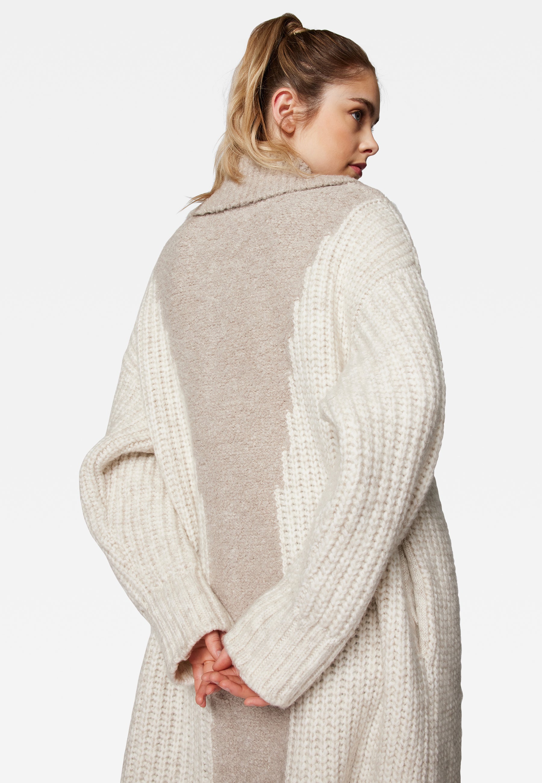 Cardigan in Pumice Stone Jacken Mavi