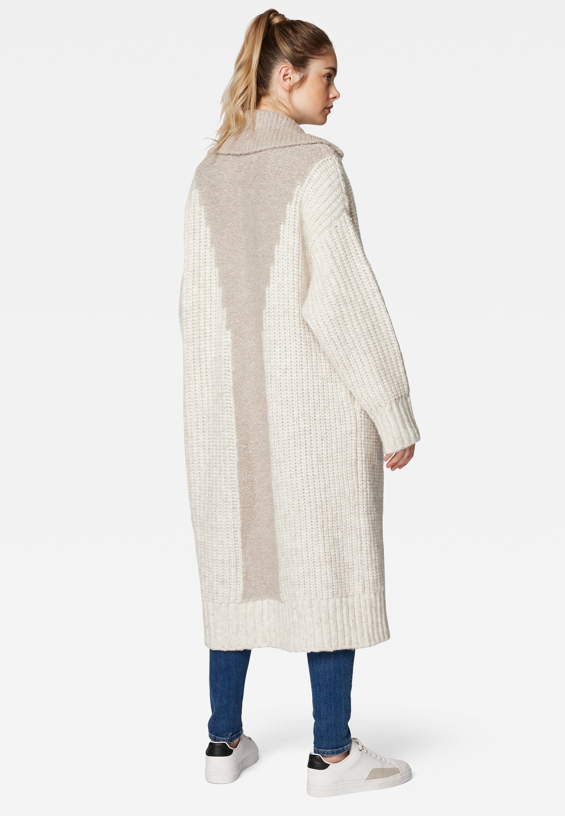 Cardigan in Pumice Stone Jacken Mavi