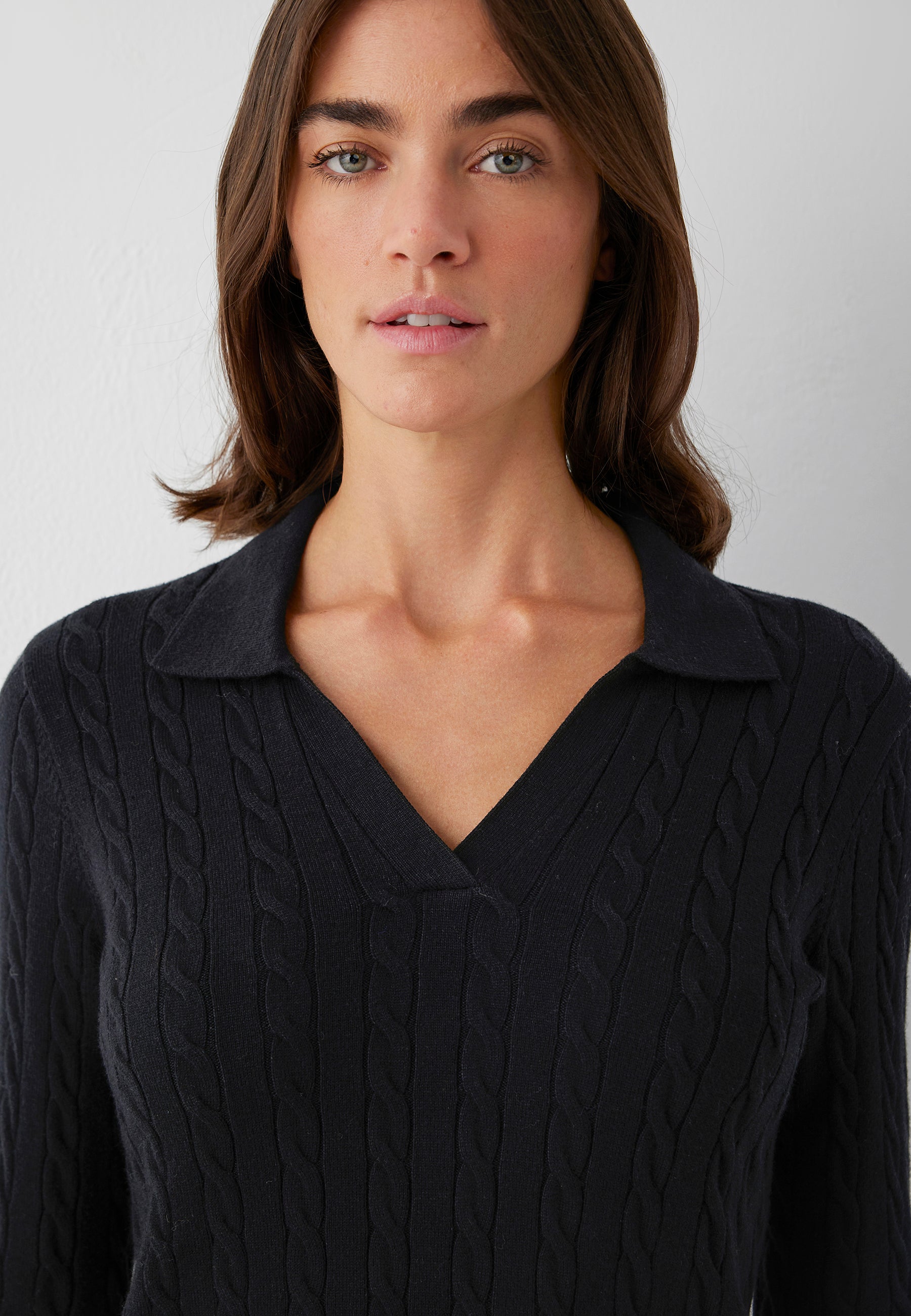 Pullover Polo in Black Pullover Mavi