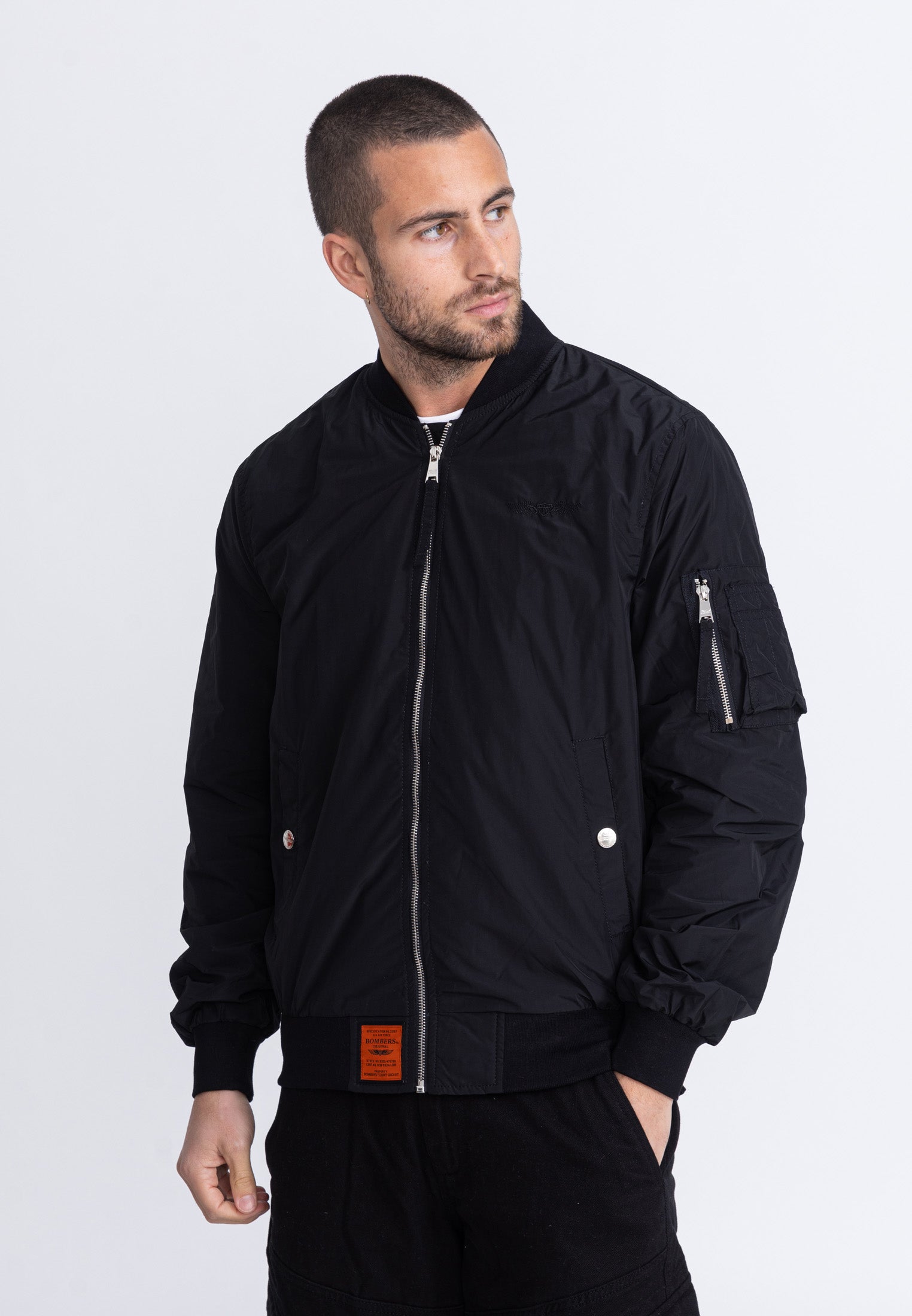 MA1 M Bomberjacke in Black Jacken Bombers Original   