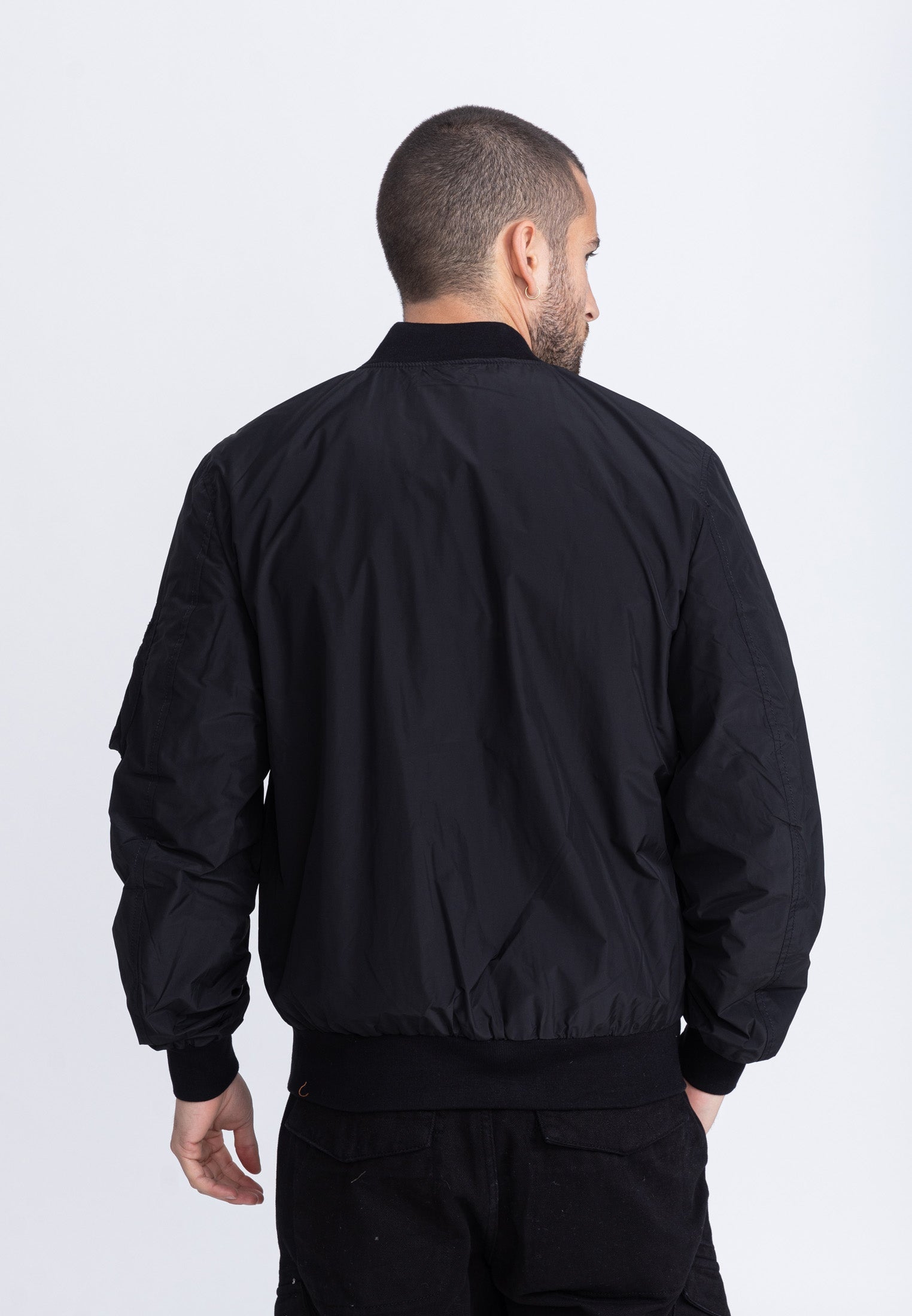 MA1 M Bomberjacke in Black Jacken Bombers Original   